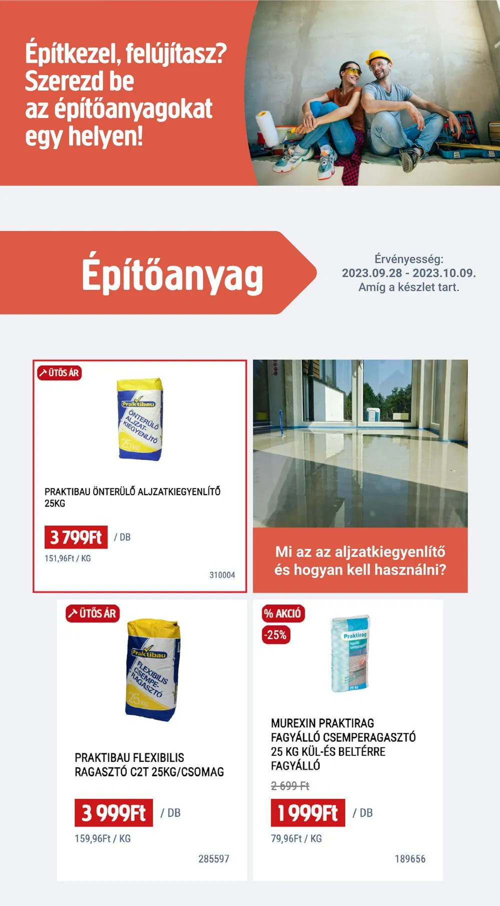 Praktiker akciós újság 09.28–10.09 – 10. oldal