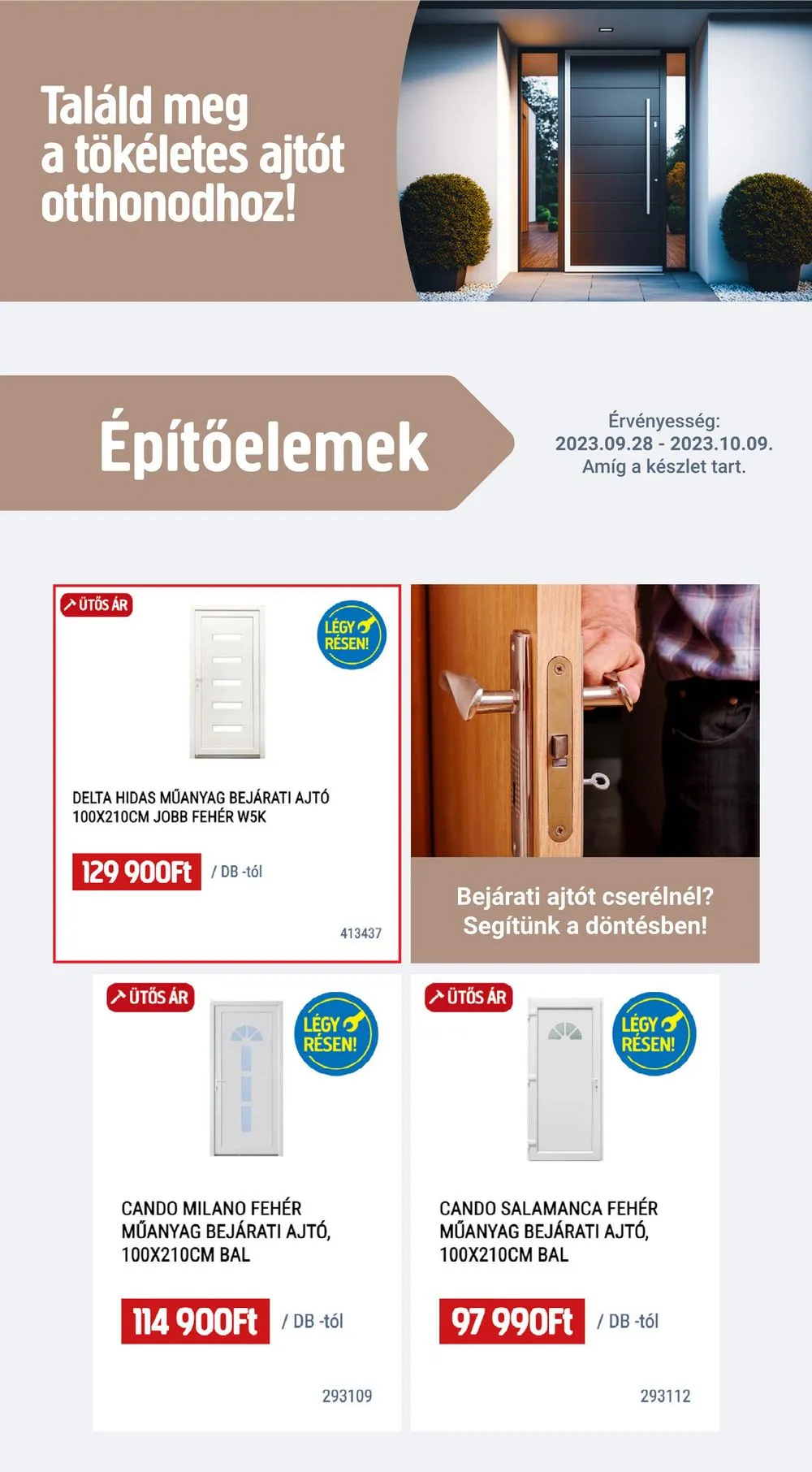 Praktiker akciós újság 09.28–10.09 – 12. oldal