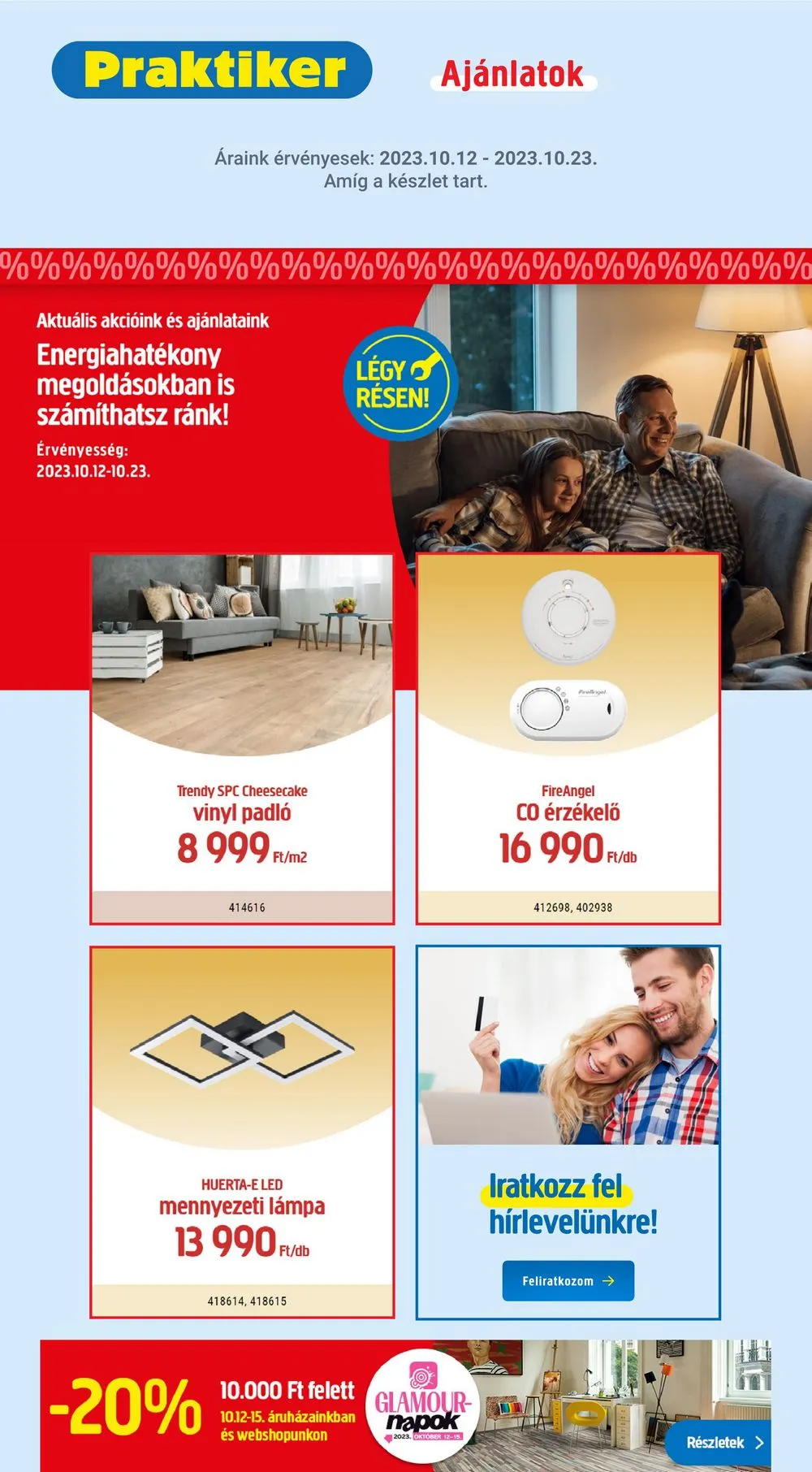 Praktiker akciós újság 10.12–10.23
