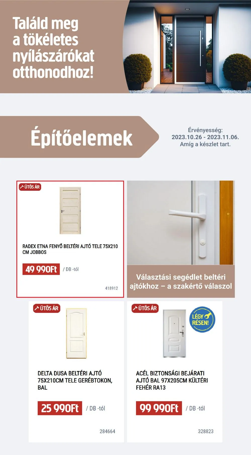 Praktiker akciós újság 10.26–11.06 – 12. oldal