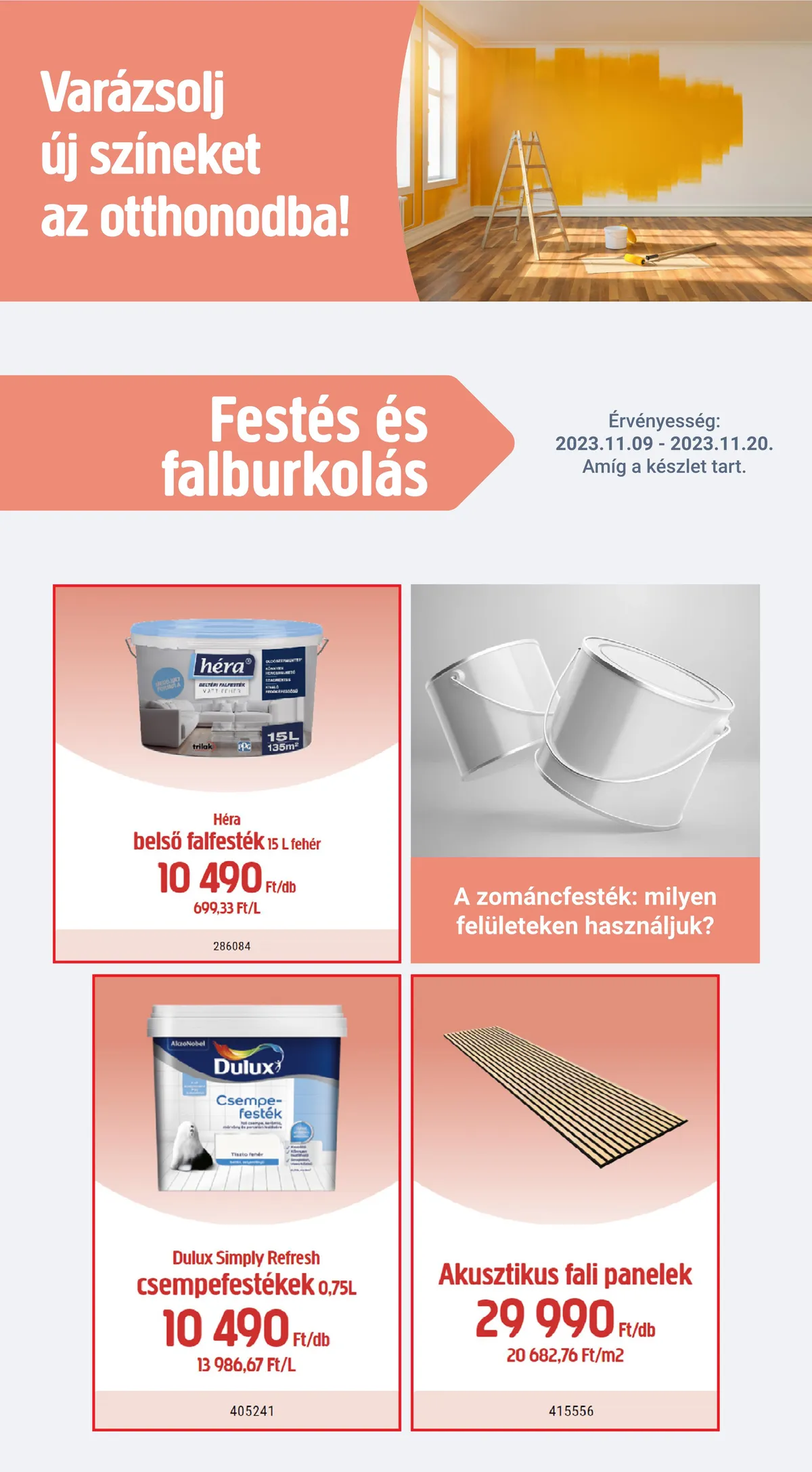 Praktiker akciós újság 11.09–11.20 – 20. oldal