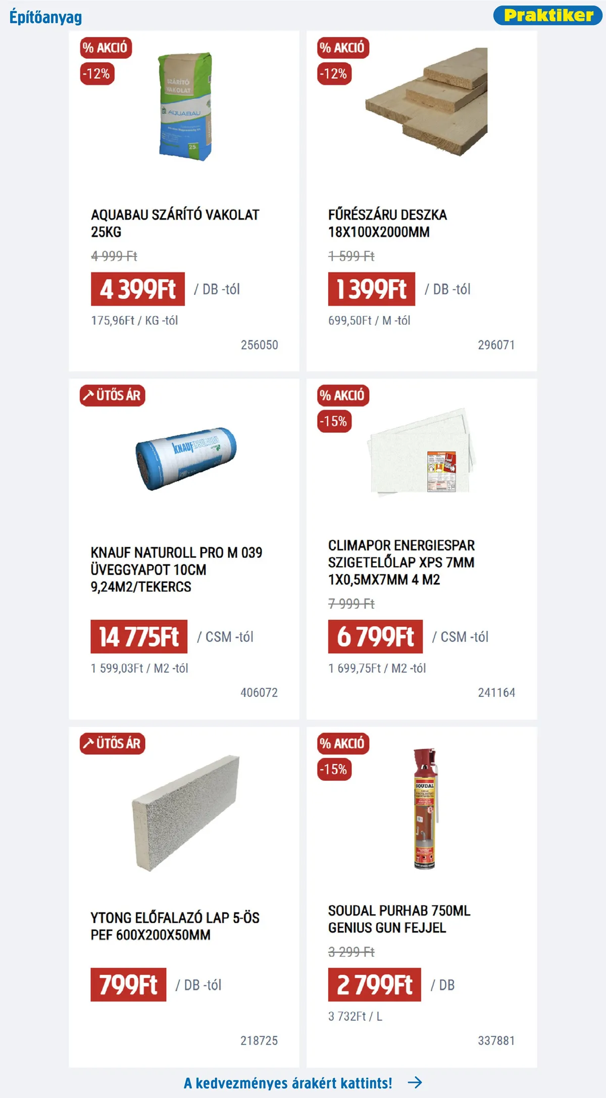 Praktiker akciós újság 11.09–11.20 – 23. oldal