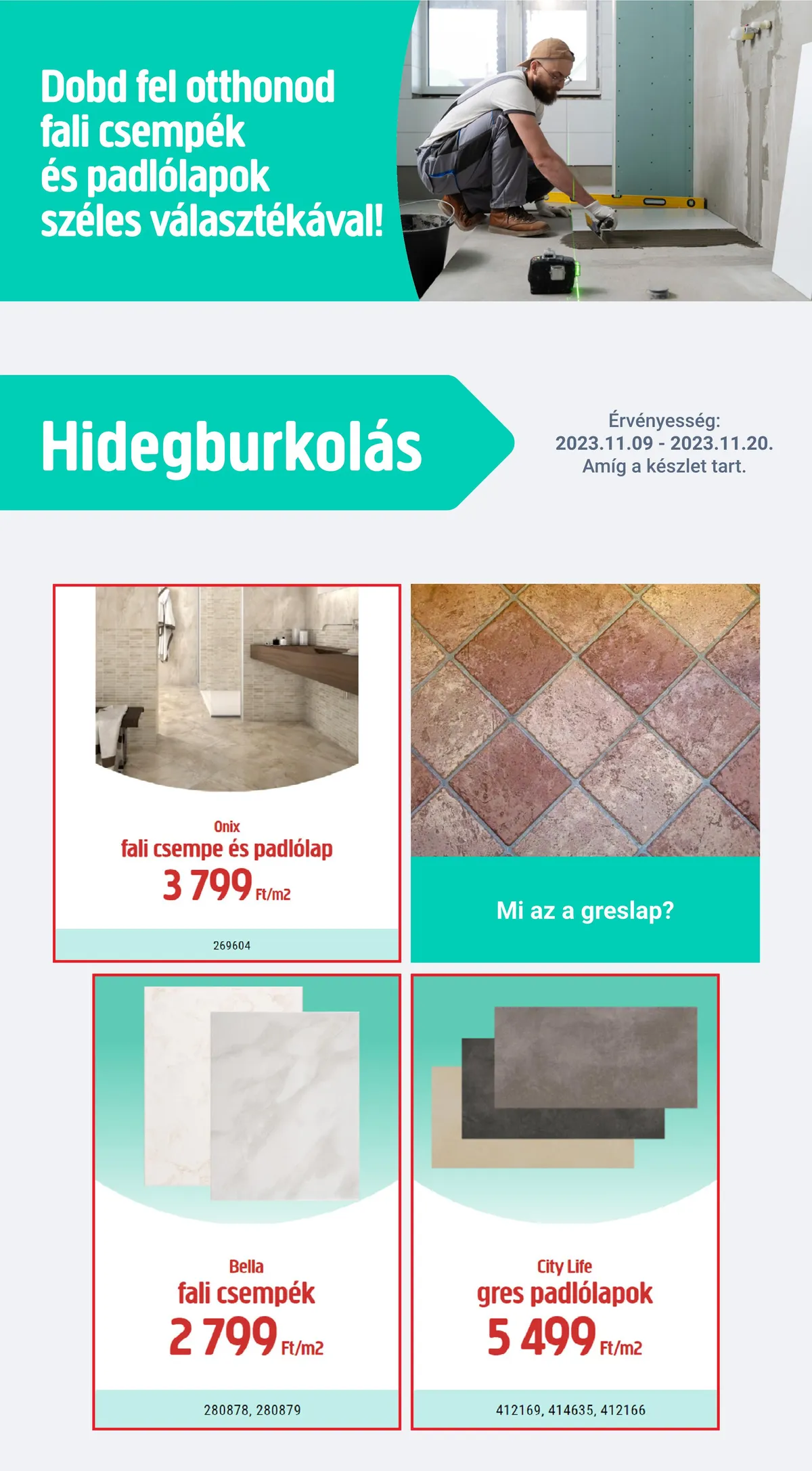 Praktiker akciós újság 11.09–11.20 – 8. oldal