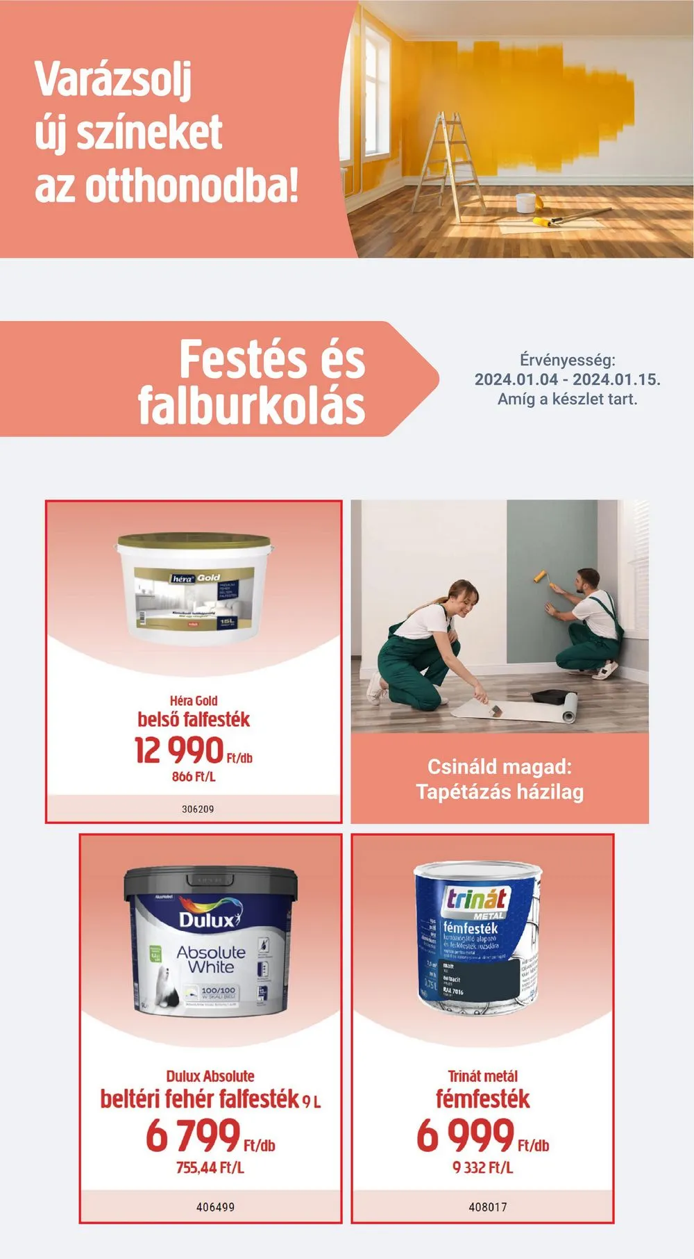 Praktiker akciós újság 01.04–01.15 – 10. oldal
