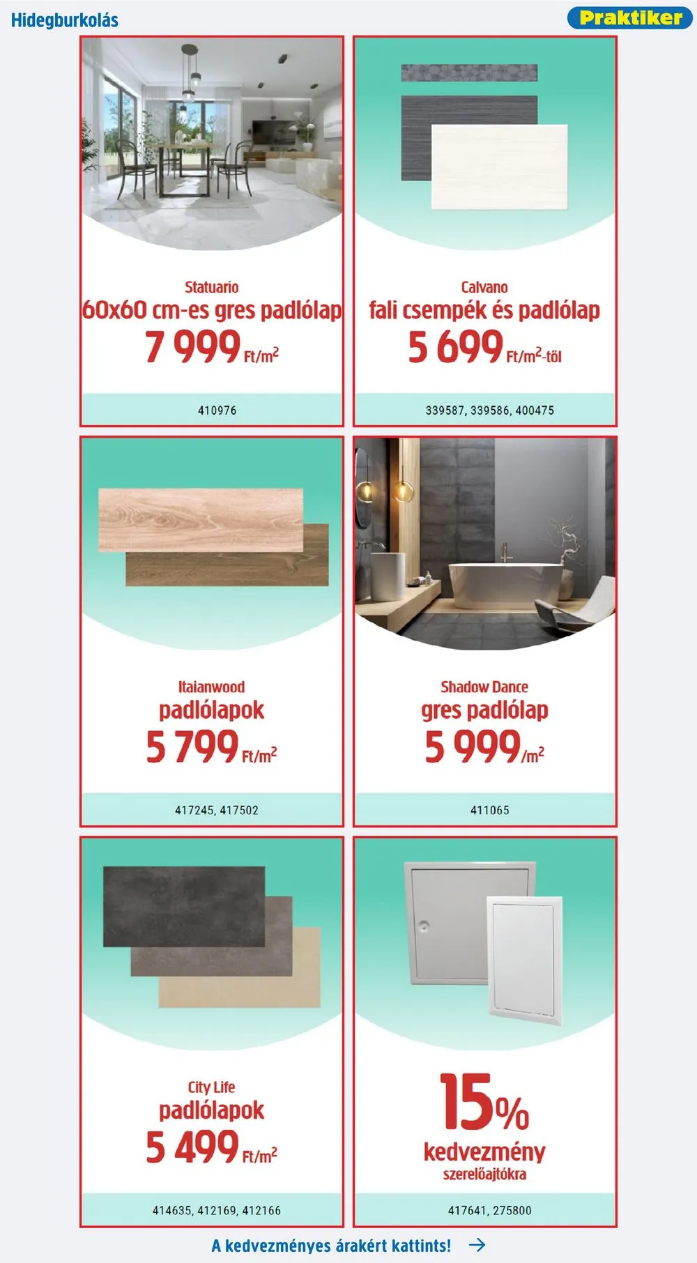 Praktiker akciós újság 01.04–01.15 – 13. oldal
