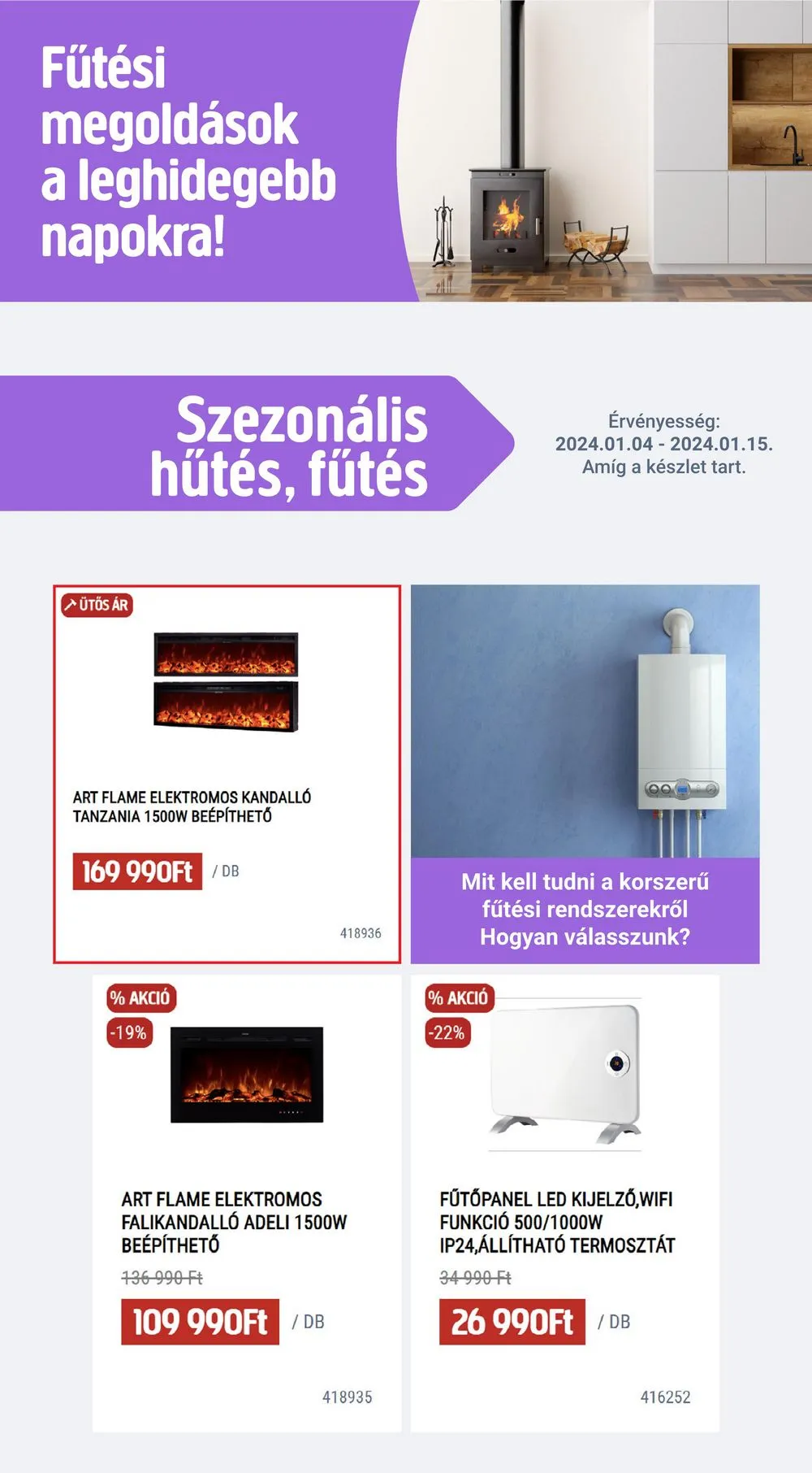 Praktiker akciós újság 01.04–01.15 – 6. oldal