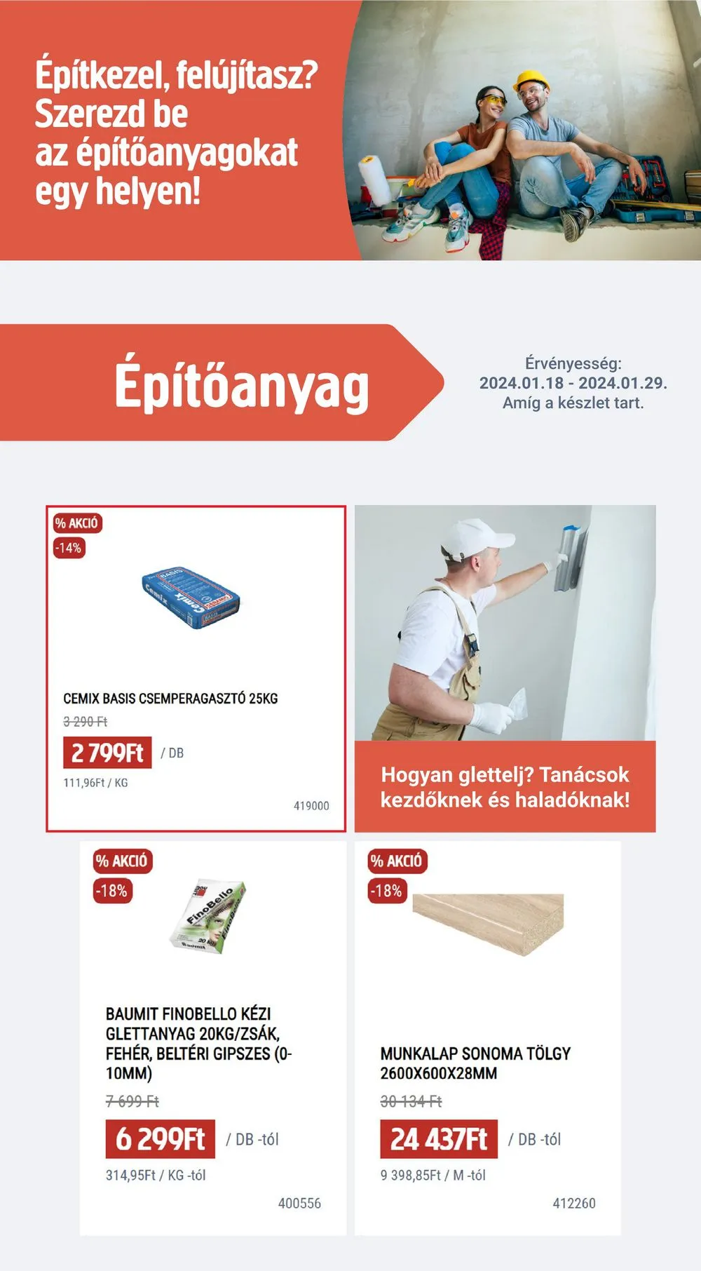 Praktiker akciós újság 01.18–01.29 – 23. oldal
