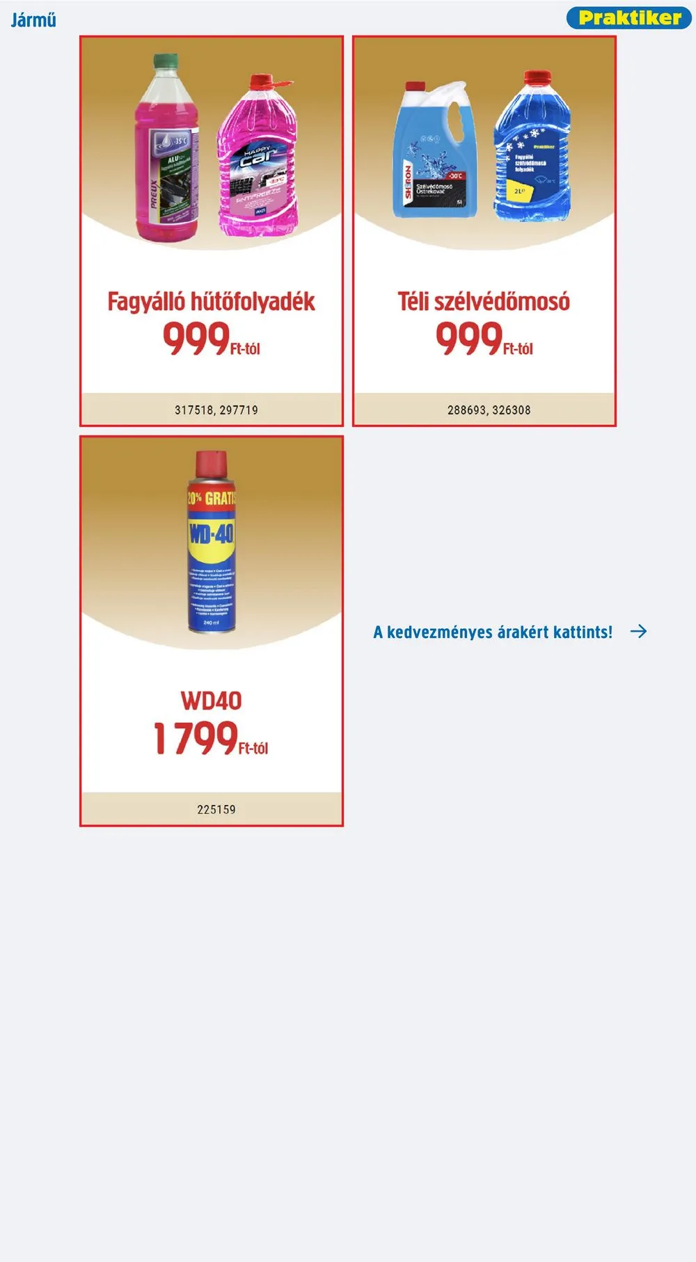 Praktiker akciós újság 01.18–01.29 – 30. oldal