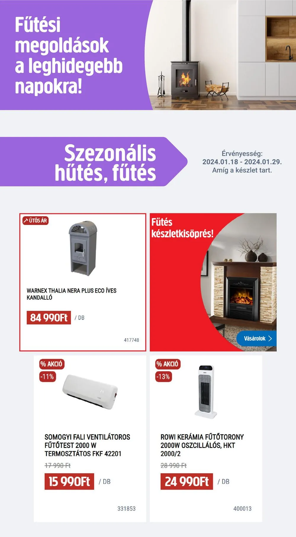Praktiker akciós újság 01.18–01.29 – 4. oldal