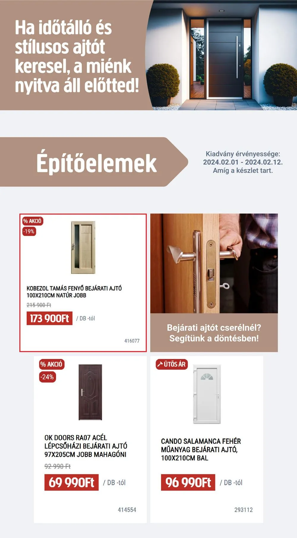 Praktiker akciós újság 02.01–02.12 – 16. oldal
