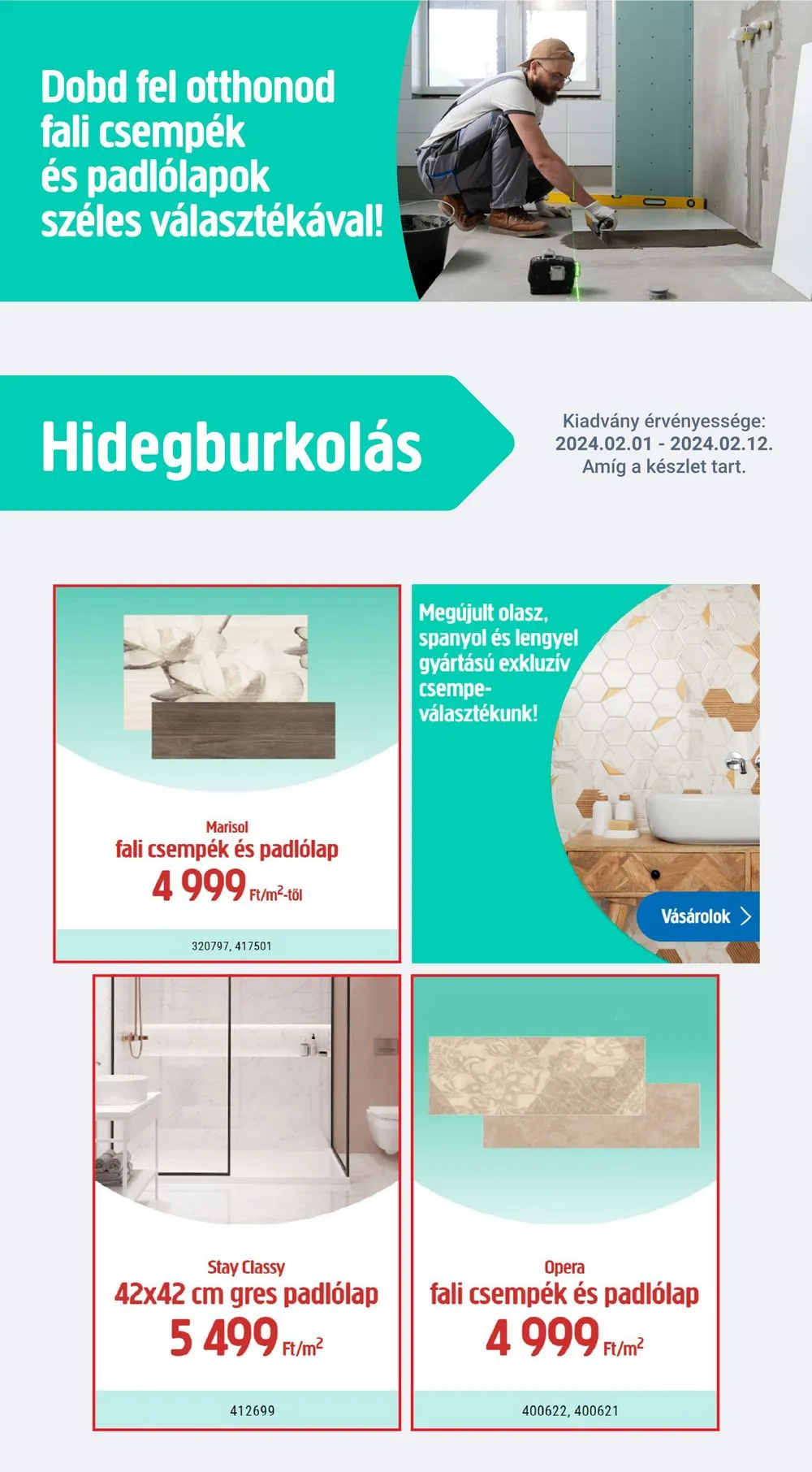 Praktiker akciós újság 02.01–02.12 – 4. oldal