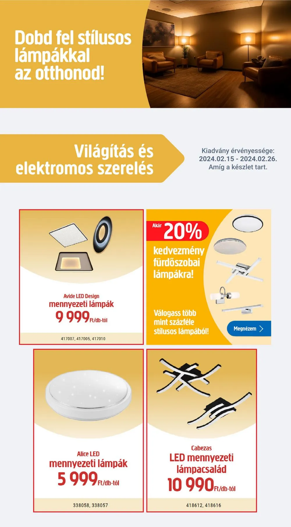 Praktiker akciós újság 02.15–02.26 – 20. oldal