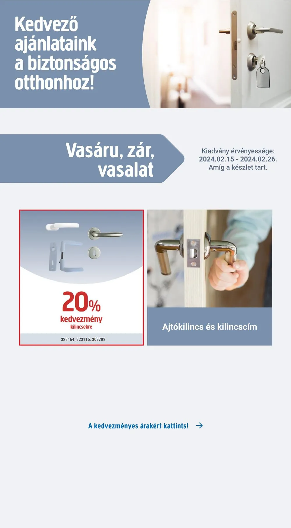 Praktiker akciós újság 02.15–02.26 – 26. oldal