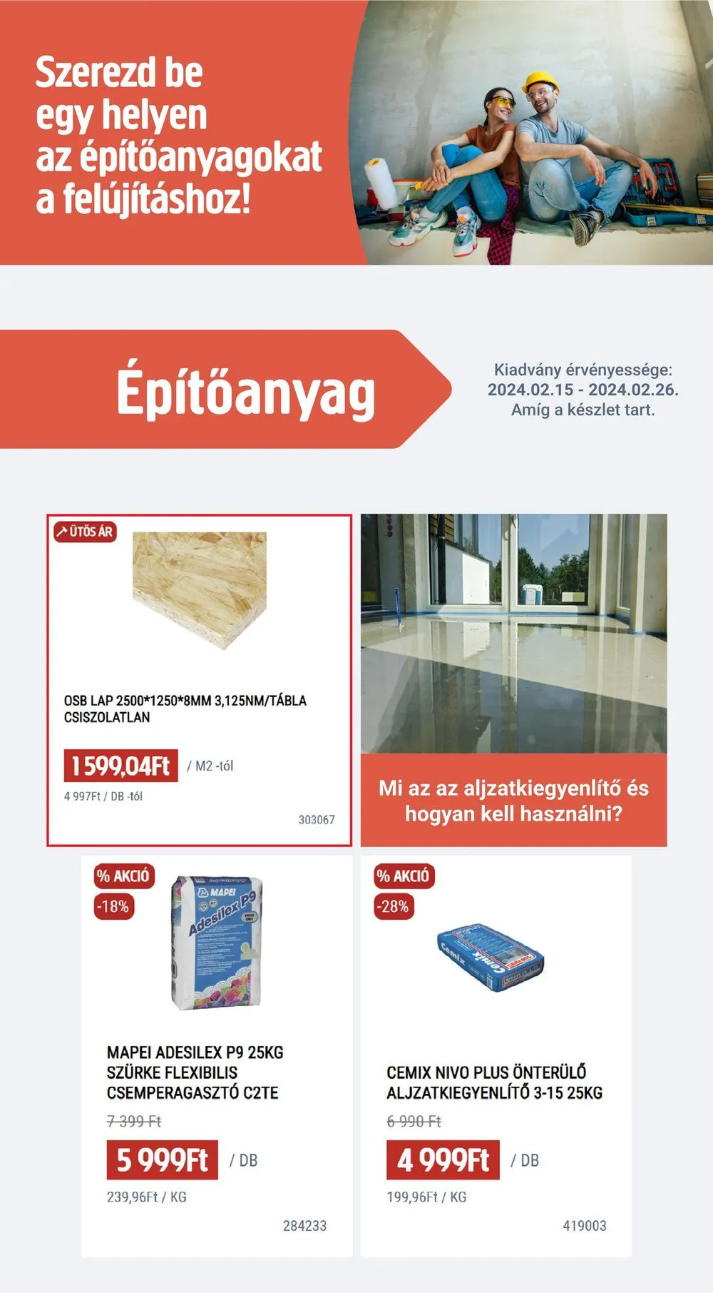Praktiker akciós újság 02.15–02.26 – 8. oldal