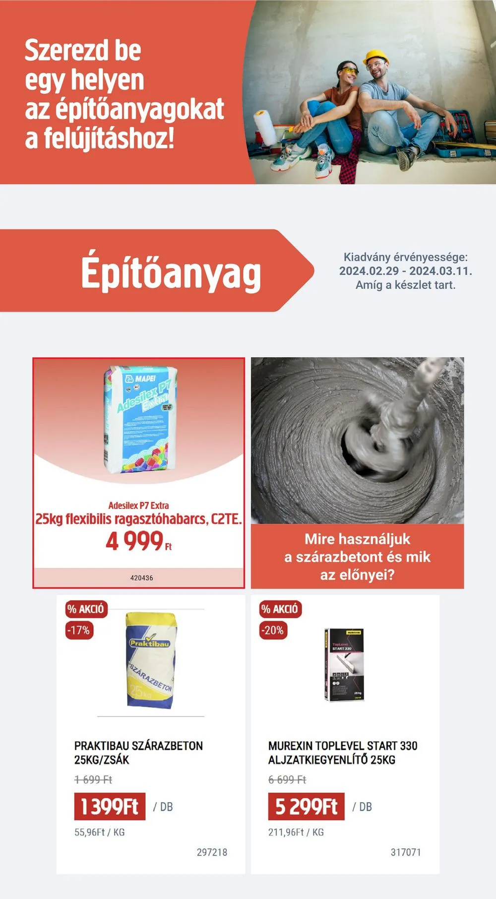 Praktiker akciós újság 02.29–03.11 – 12. oldal