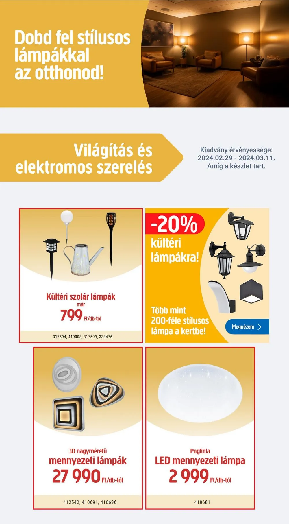 Praktiker akciós újság 02.29–03.11 – 14. oldal