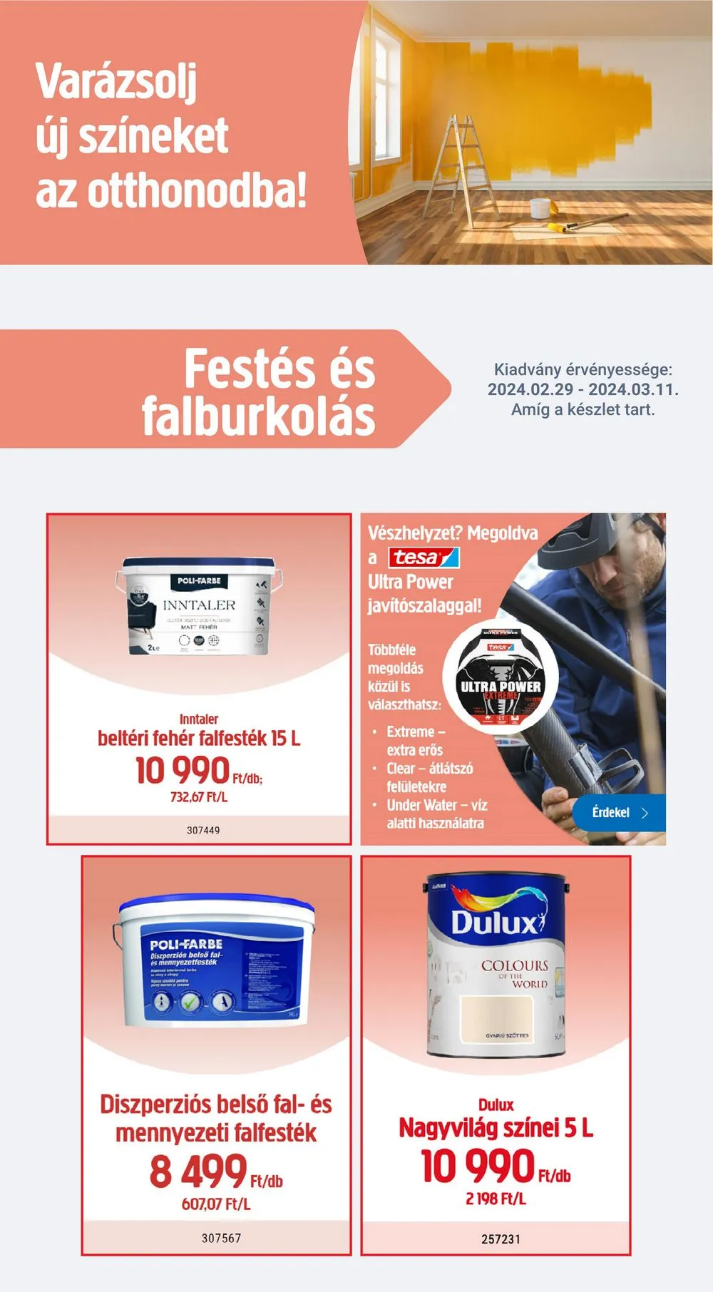 Praktiker akciós újság 02.29–03.11 – 4. oldal