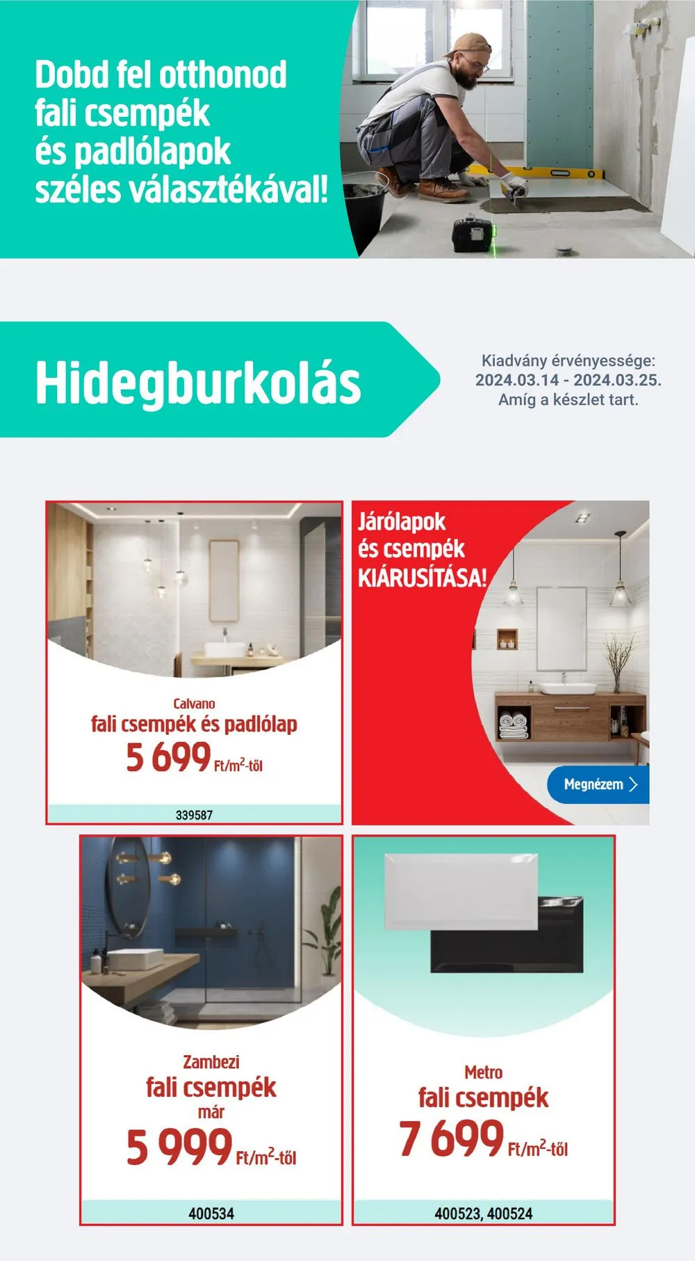 Praktiker akciós újság 03.14–03.25 – 3. oldal