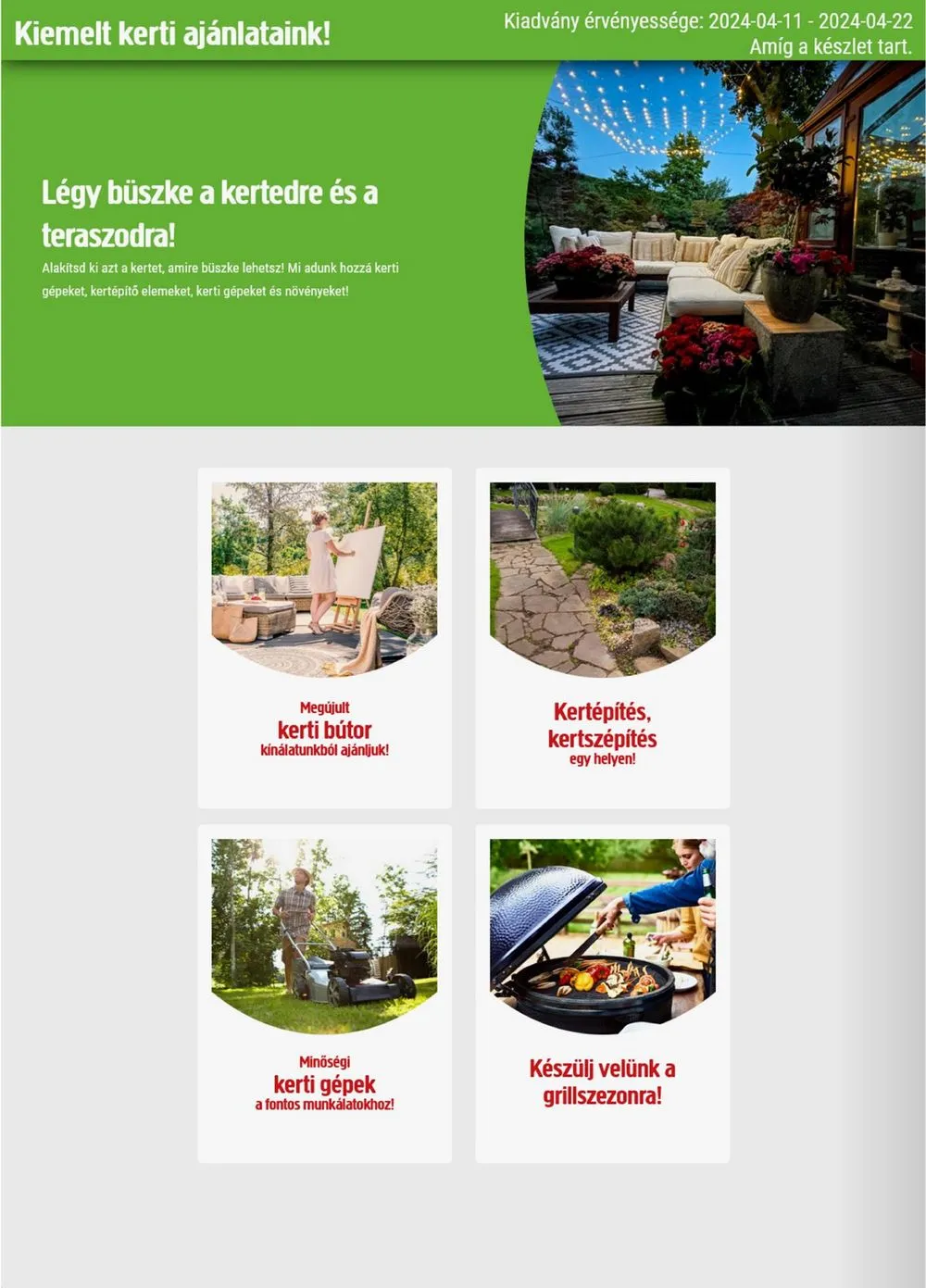 Praktiker akciós újság 04.11–04.22 – 12. oldal