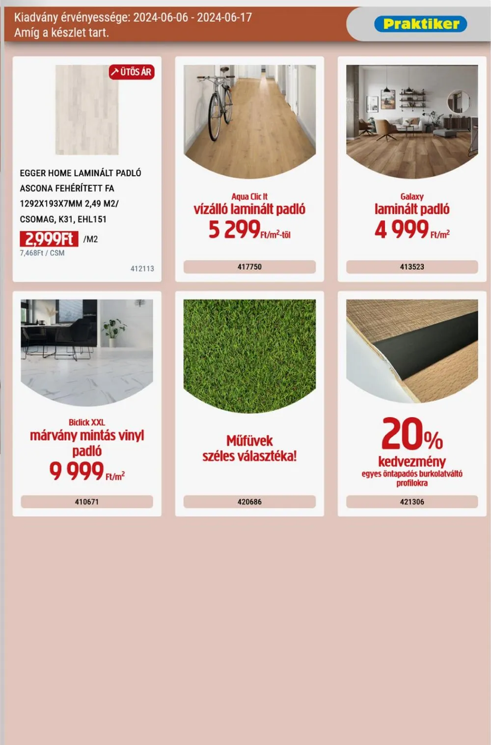 Praktiker akciós újság 06.06–06.17 – 17. oldal