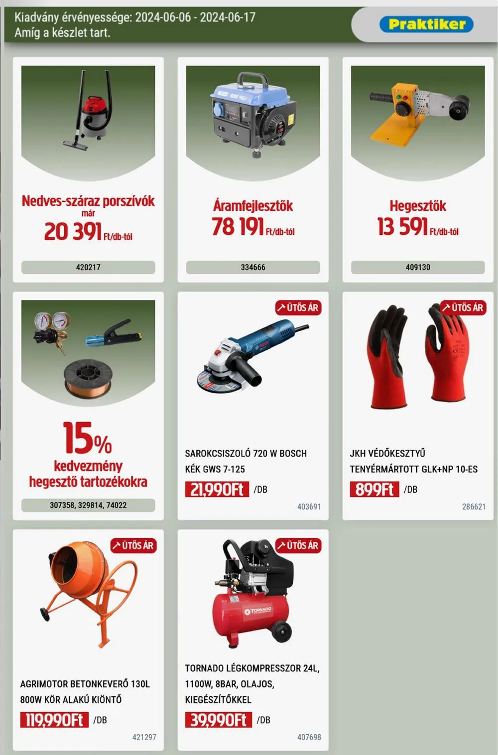 Praktiker akciós újság 06.06–06.17 – 25. oldal