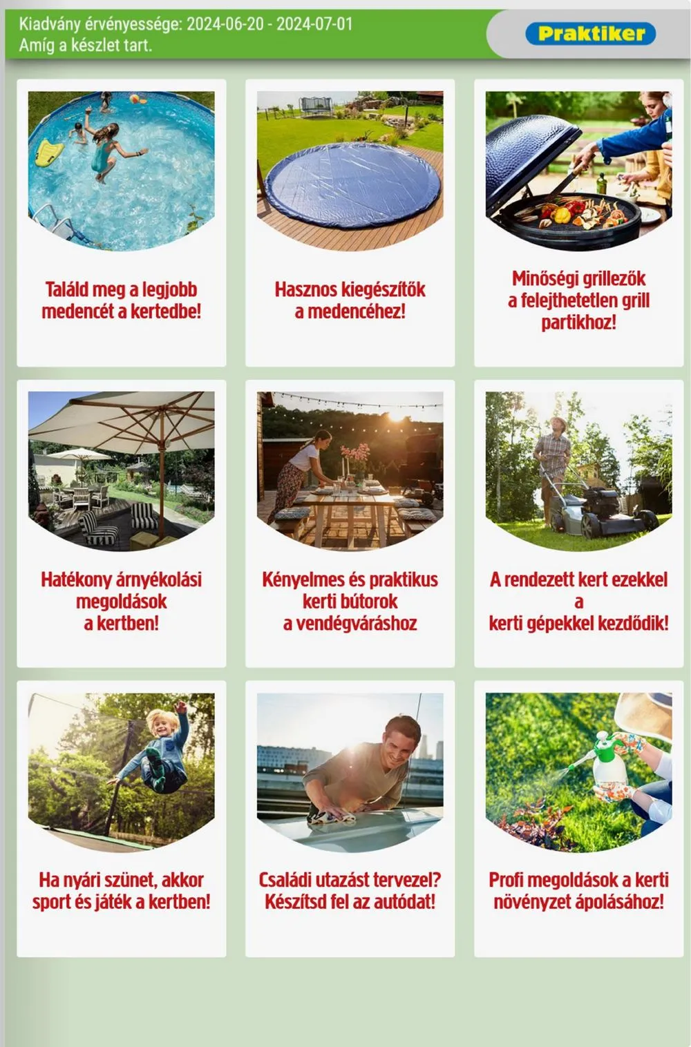 Praktiker akciós újság 06.20–07.01 – 11. oldal