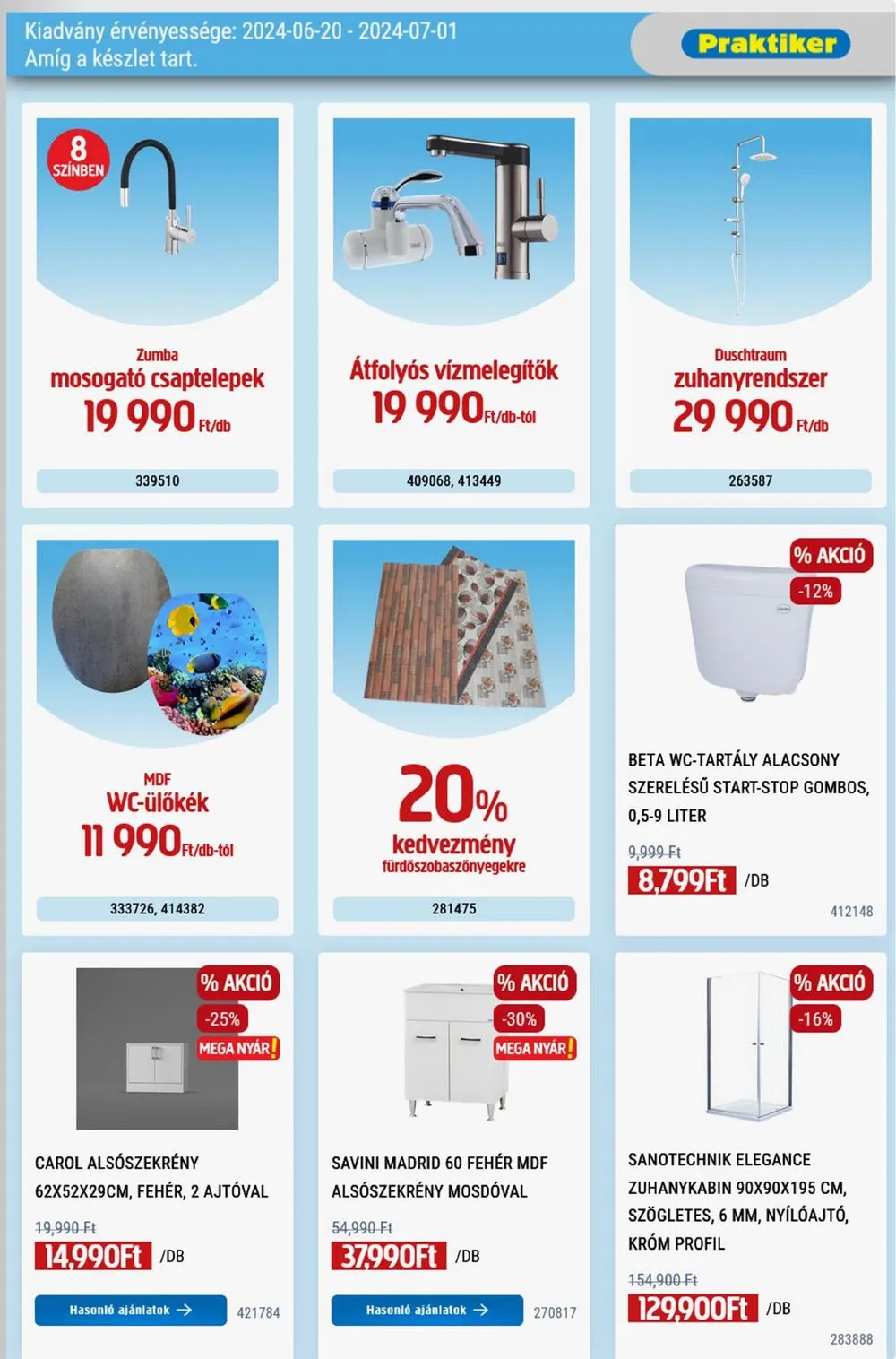Praktiker akciós újság 06.20–07.01 – 15. oldal