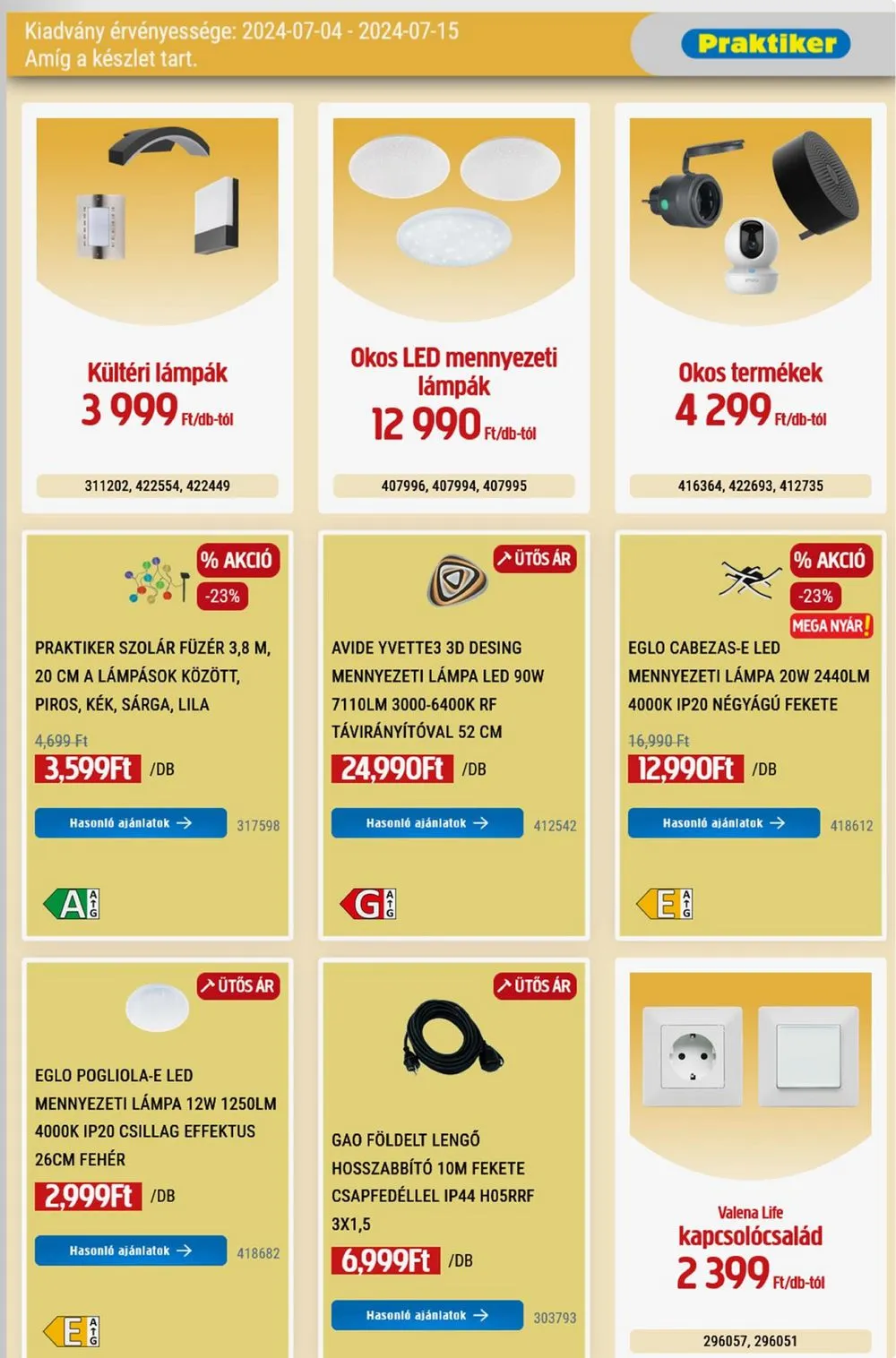 Praktiker akciós újság 07.04–07.15 – 9. oldal
