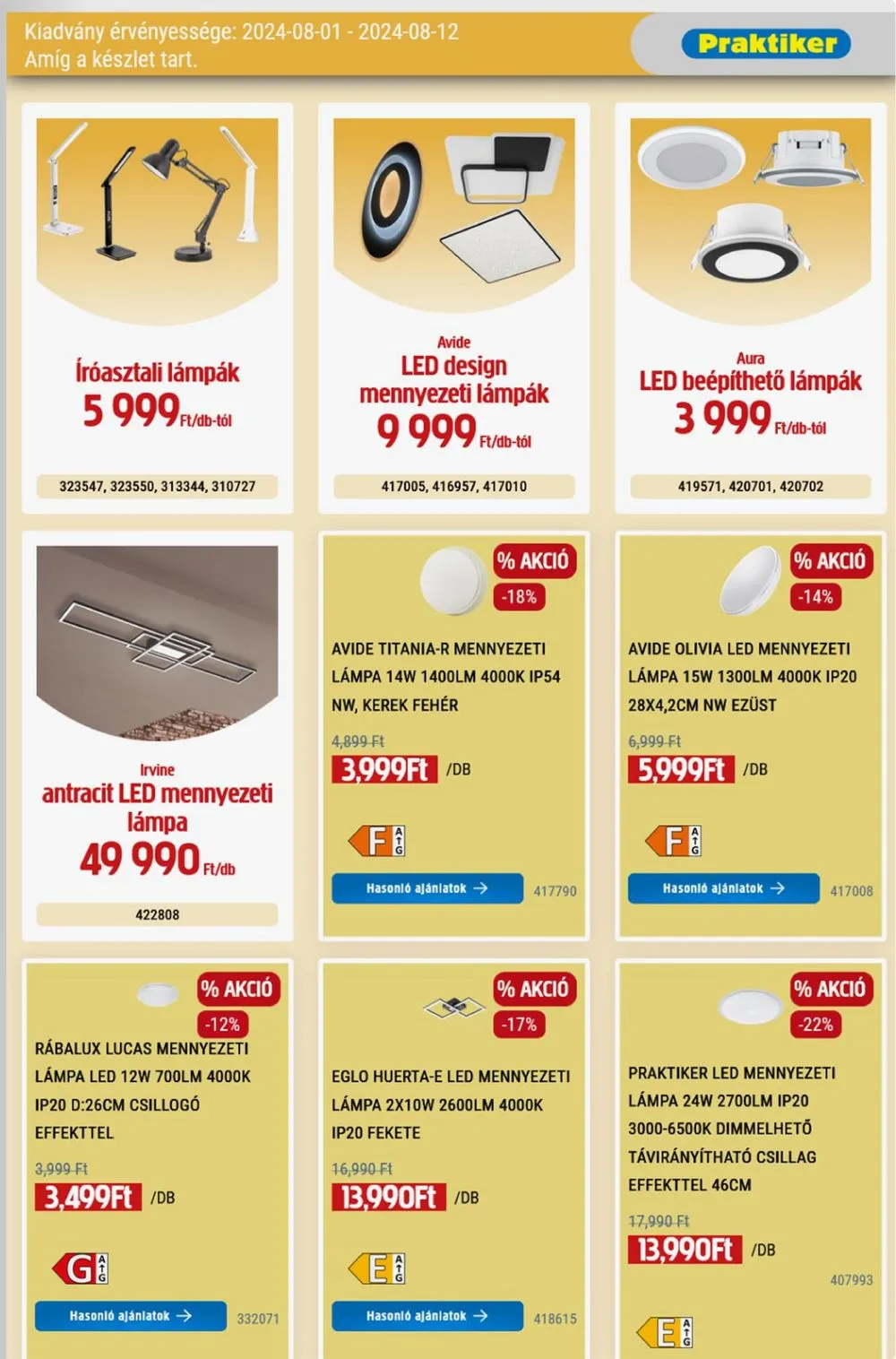 Praktiker akciós újság 08.01–08.12 – 27. oldal