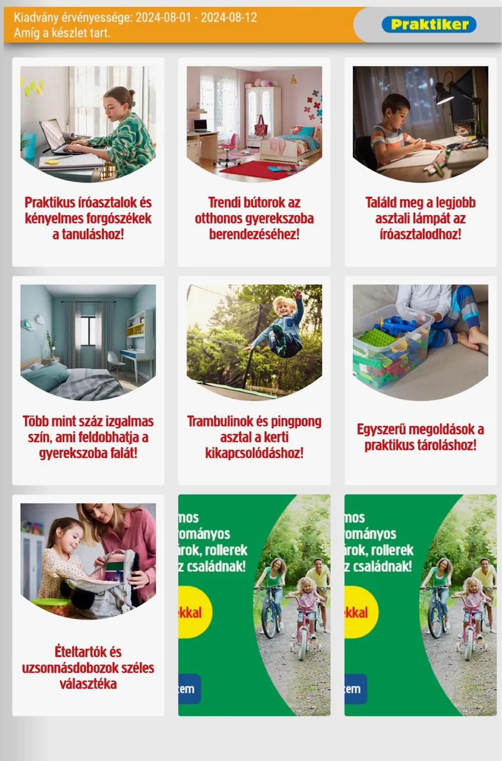 Praktiker akciós újság 08.01–08.12 – 3. oldal