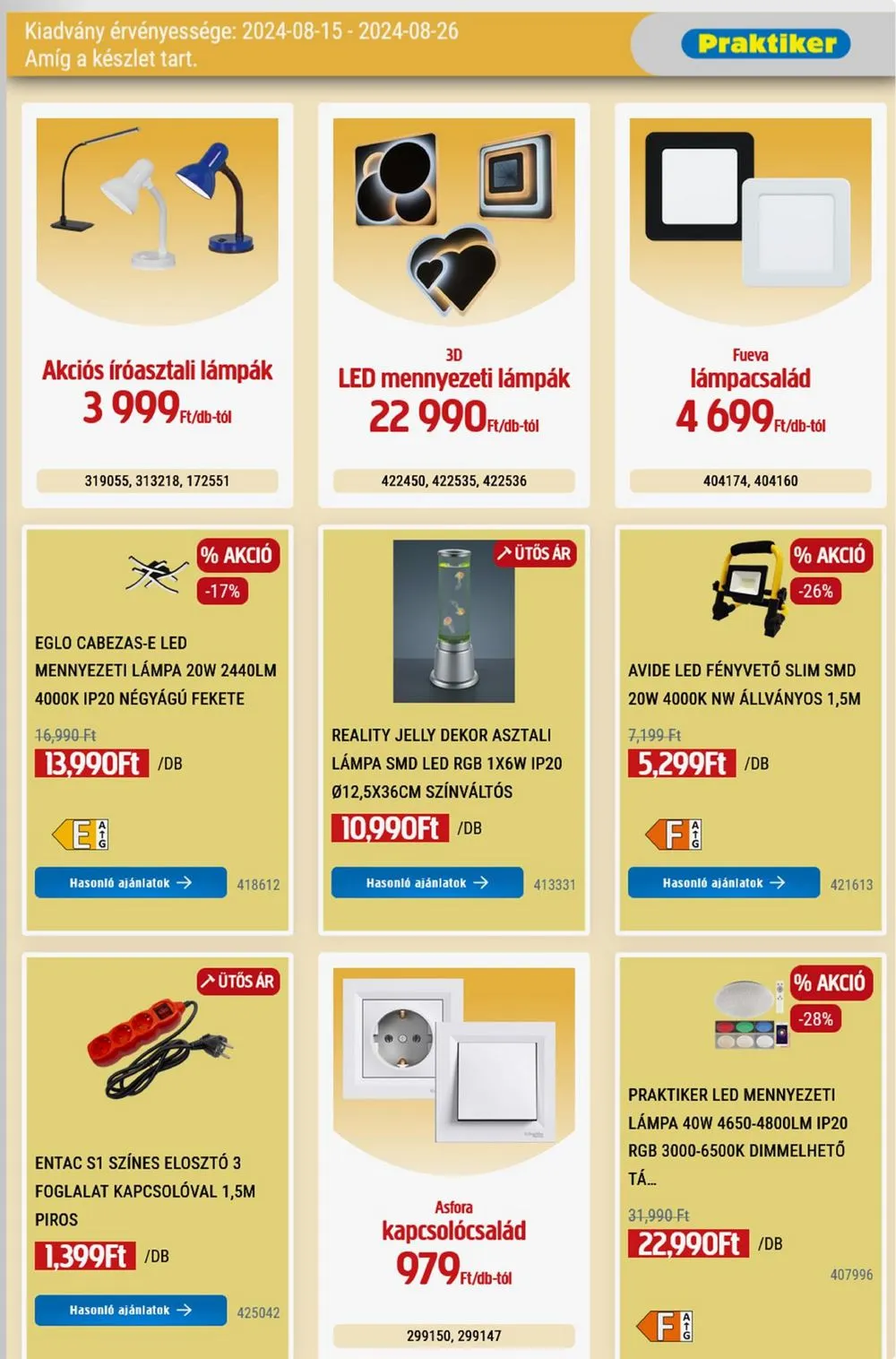 Praktiker akciós újság 08.15–08.26 – 23. oldal