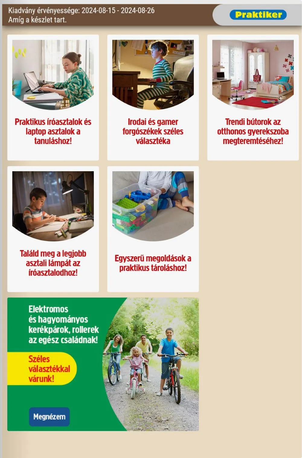Praktiker akciós újság 08.15–08.26 – 3. oldal