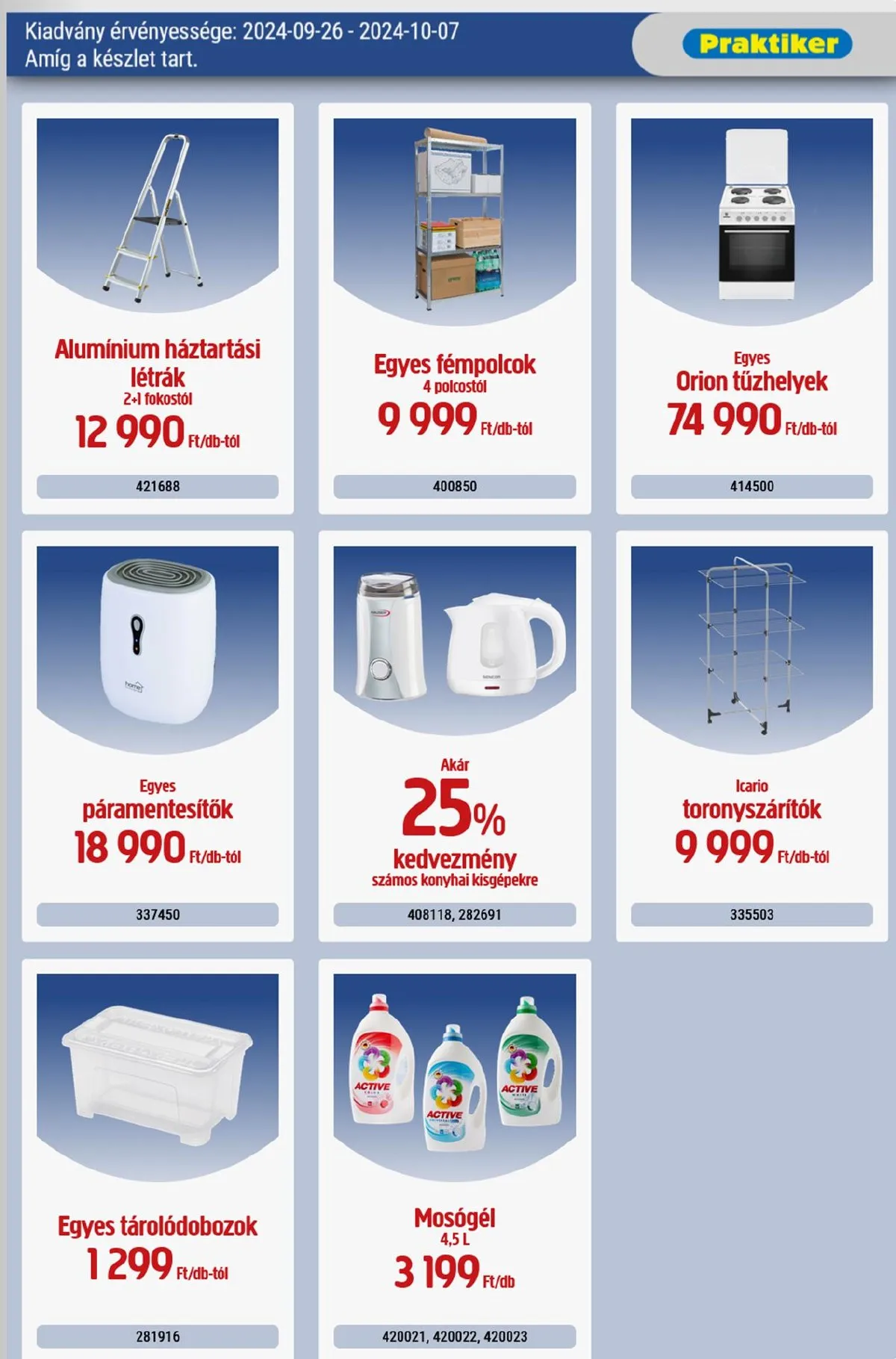 Praktiker akciós újság 09.26–10.07 – 27. oldal