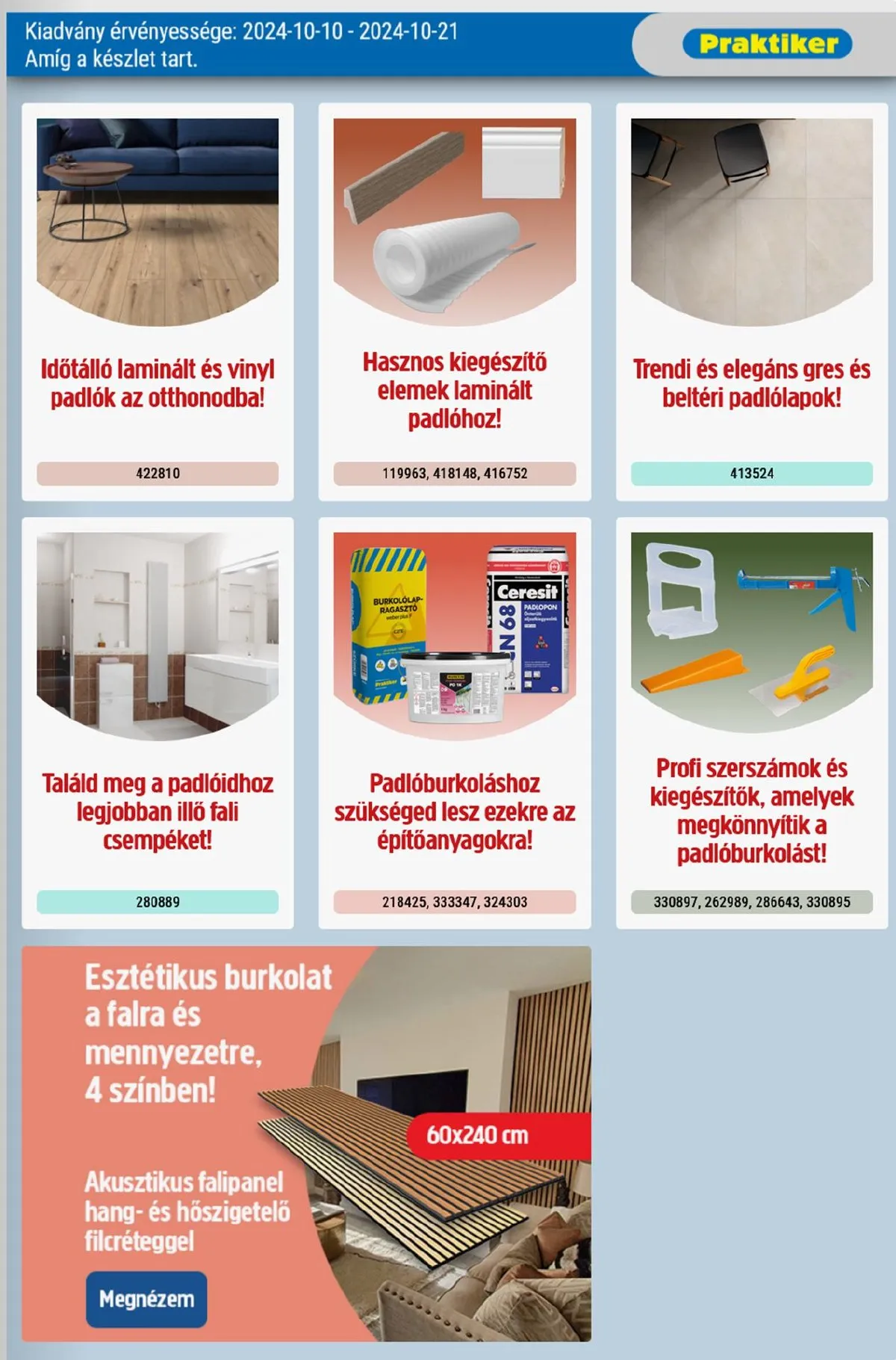 Praktiker akciós újság 10.10–10.21 – 3. oldal