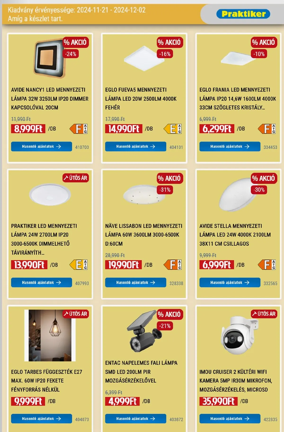 Praktiker akciós újság 11.21–12.02 – 15. oldal
