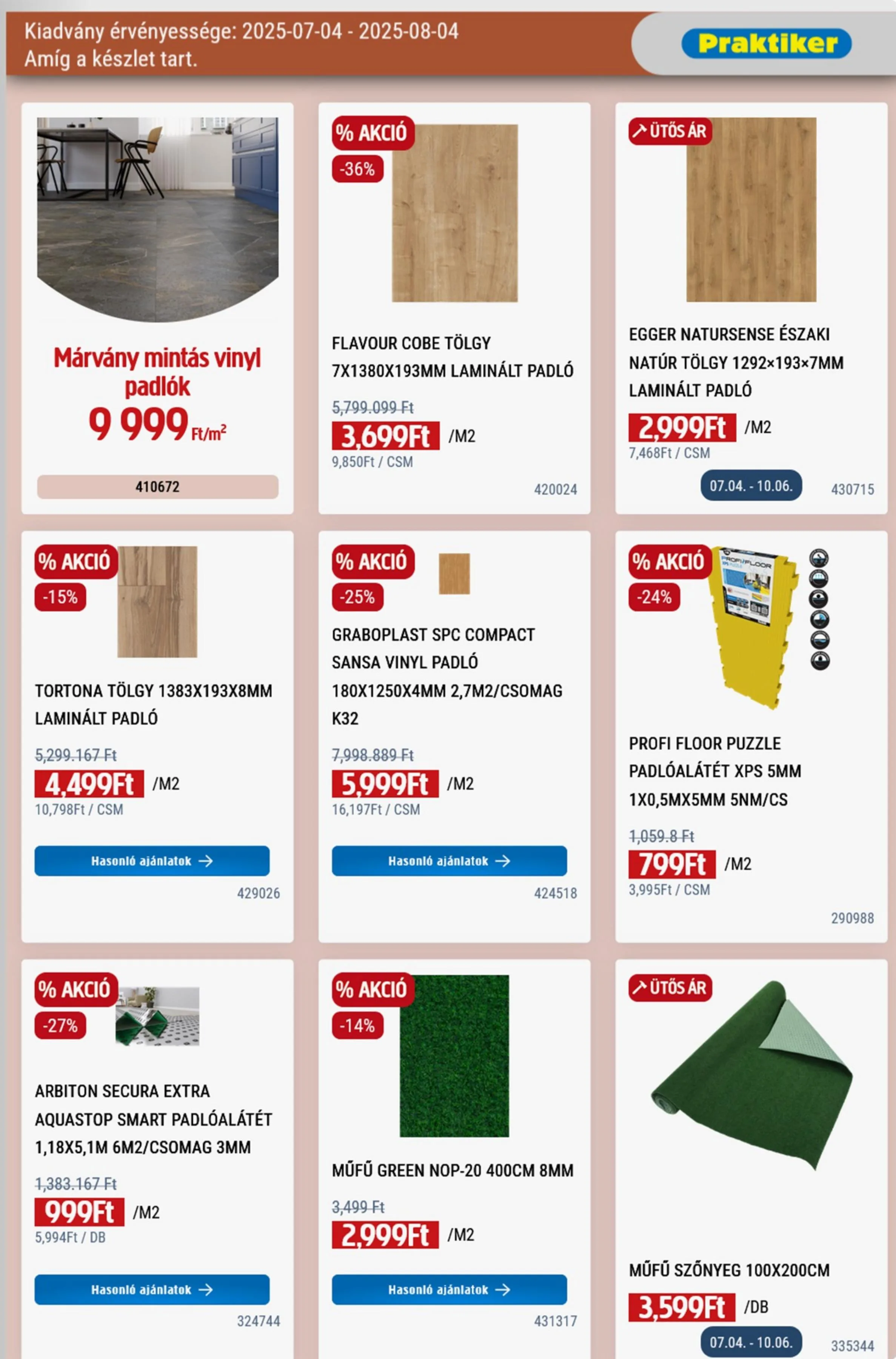 Praktiker akciós újság 07.04–08.04 – 11. oldal
