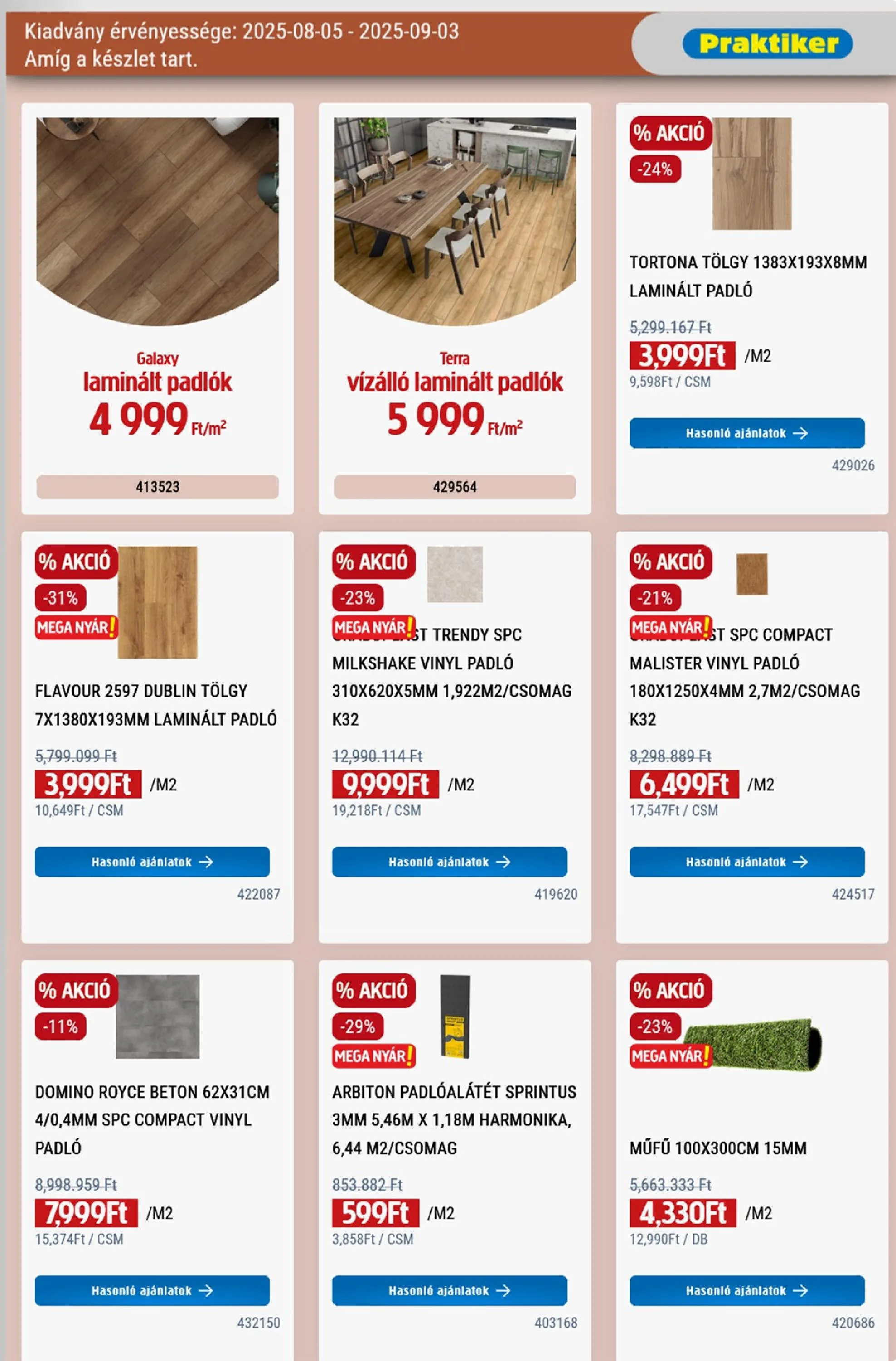 Praktiker akciós újság 08.05–09.03 – 14. oldal