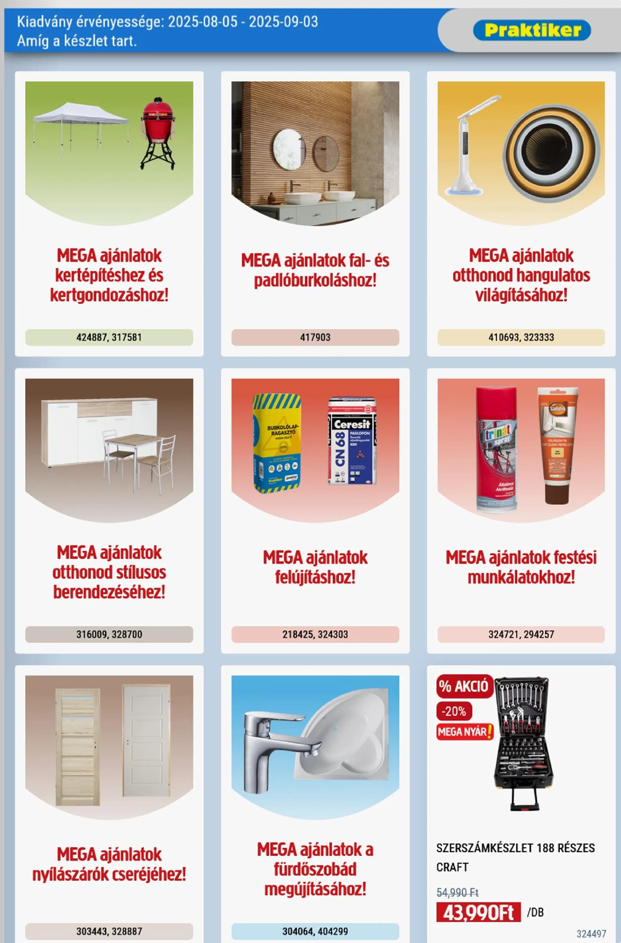 Praktiker akciós újság 08.05–09.03 – 23. oldal