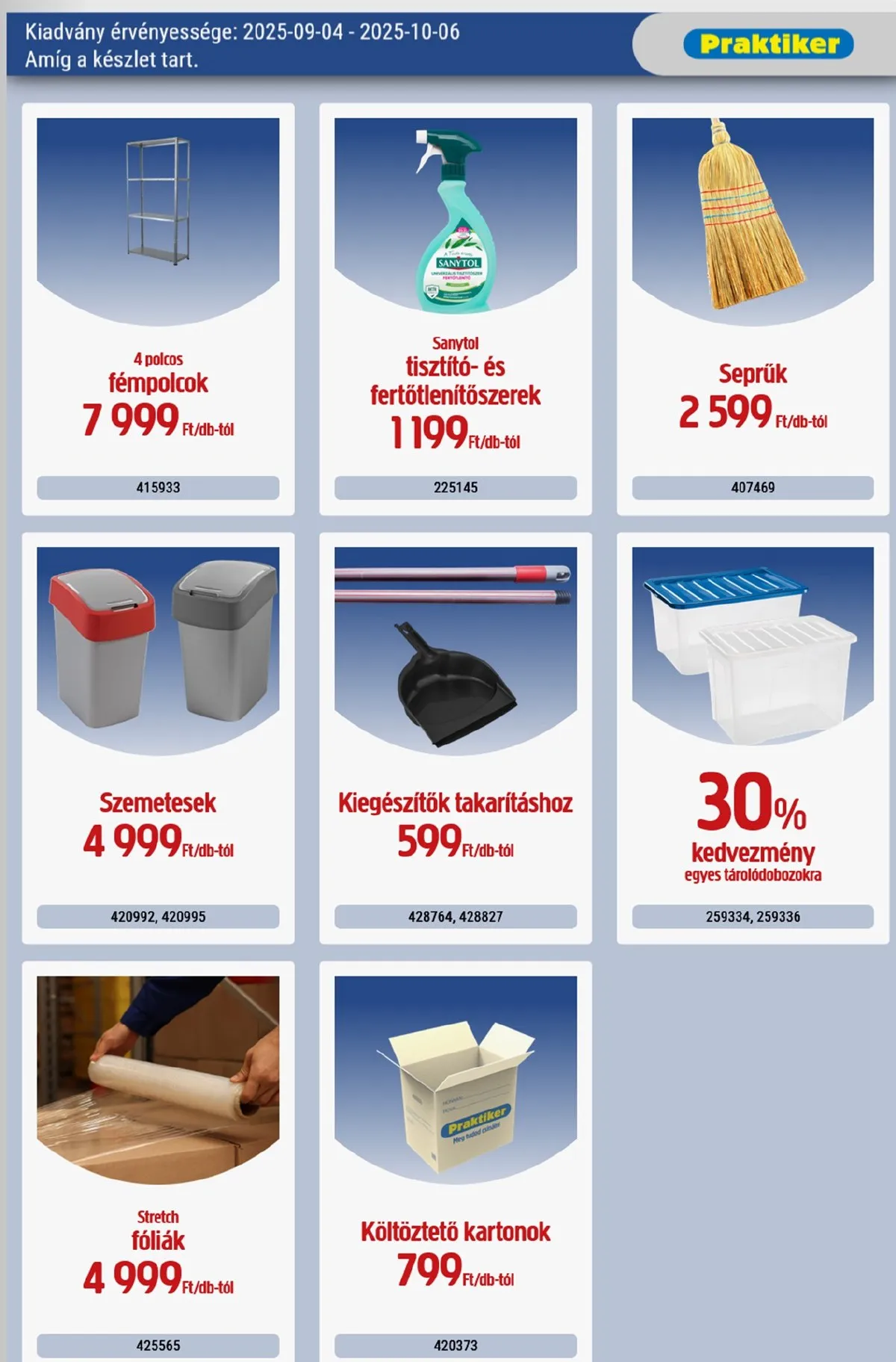 Praktiker akciós újság 09.04–10.06 – 29. oldal