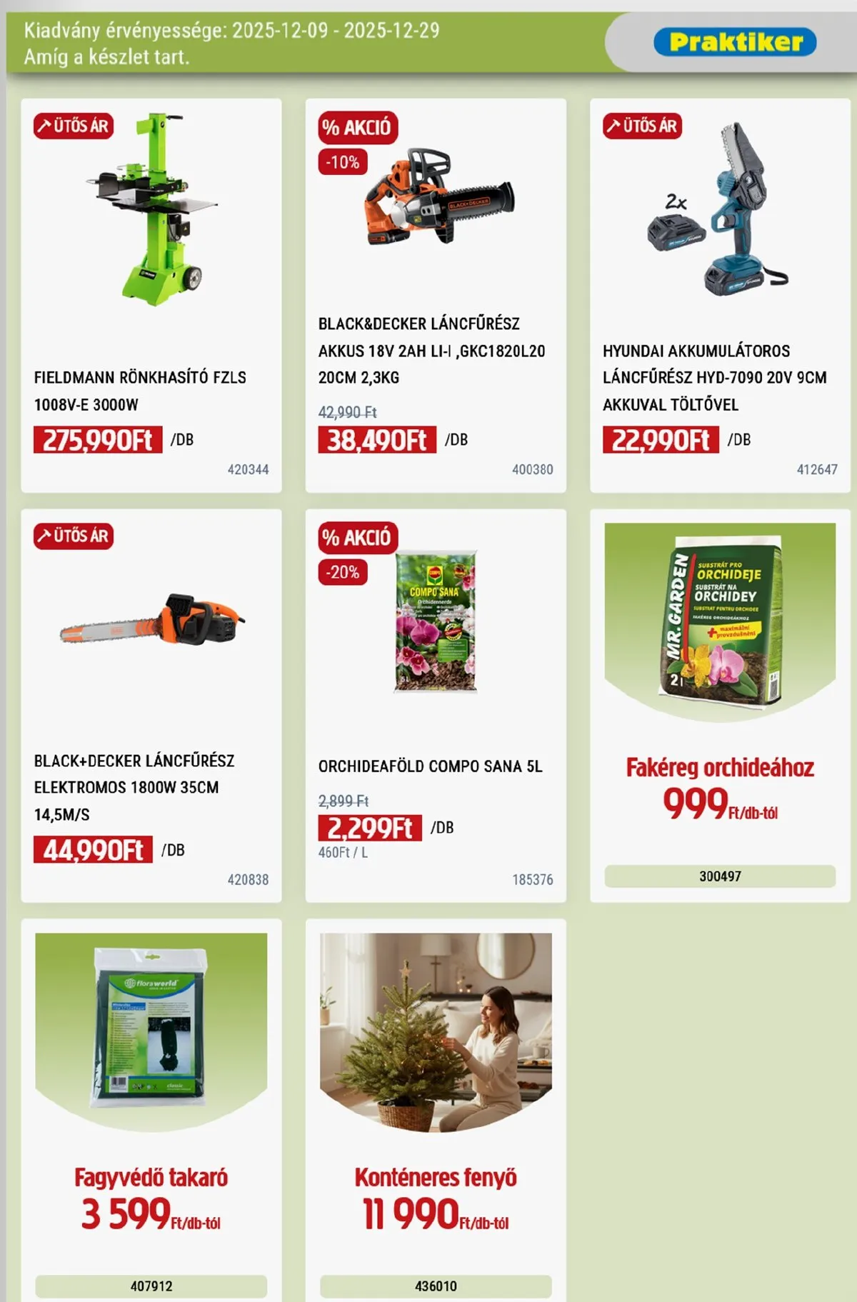 Praktiker akciós újság 12.09–12.29 – 23. oldal