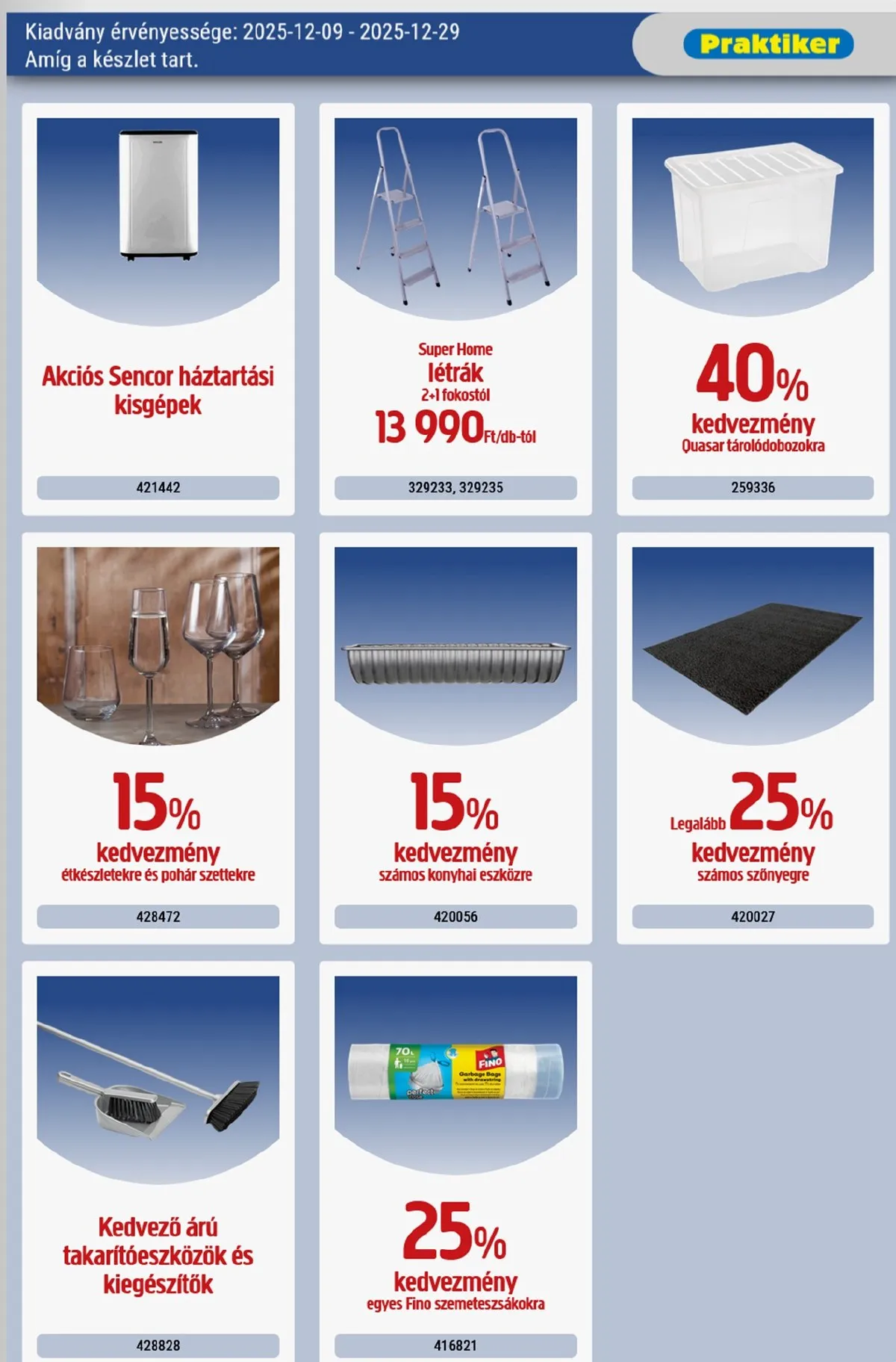 Praktiker akciós újság 12.09–12.29 – 27. oldal