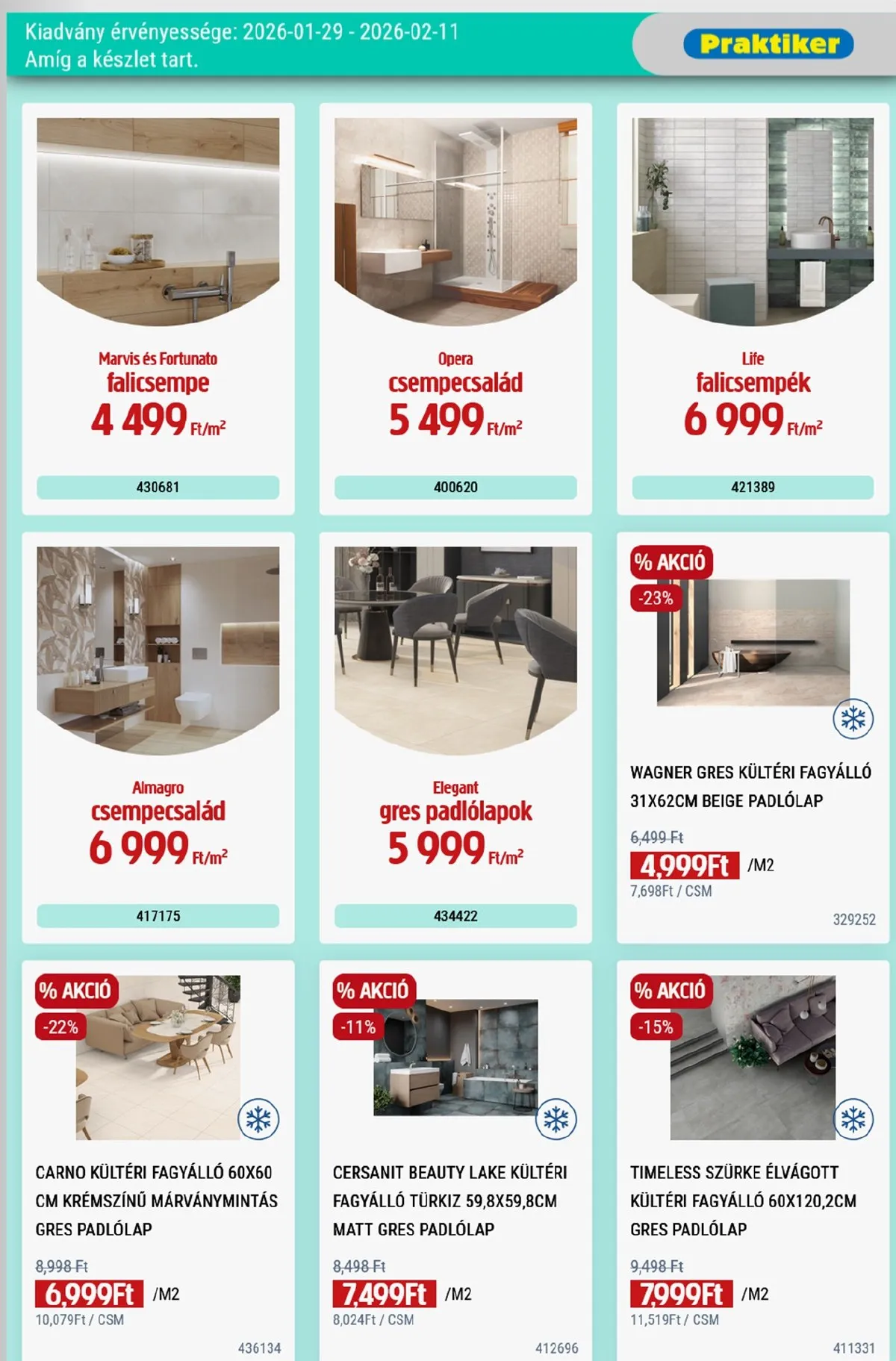 Praktiker akciós újság 01.29–02.11 – 17. oldal