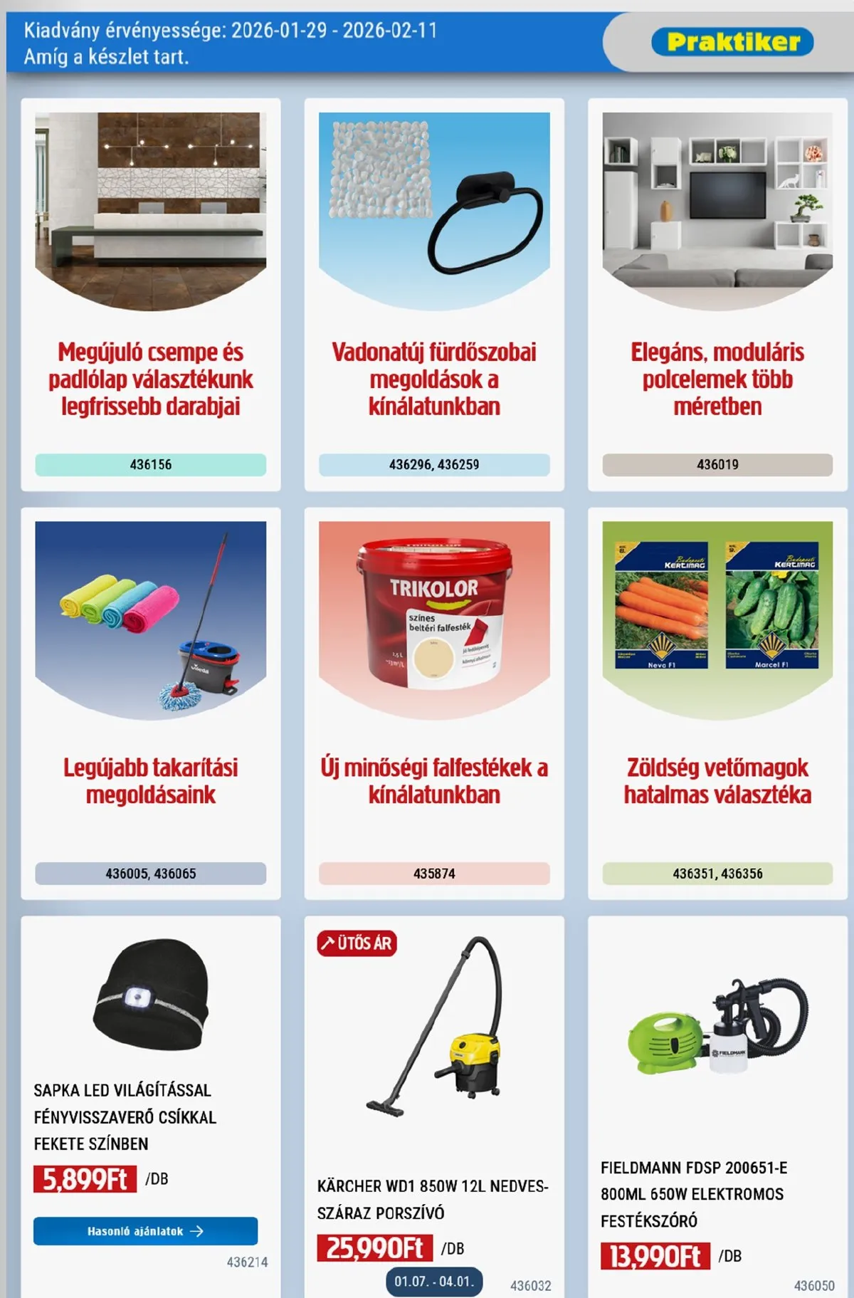 Praktiker akciós újság 01.29–02.11 – 27. oldal