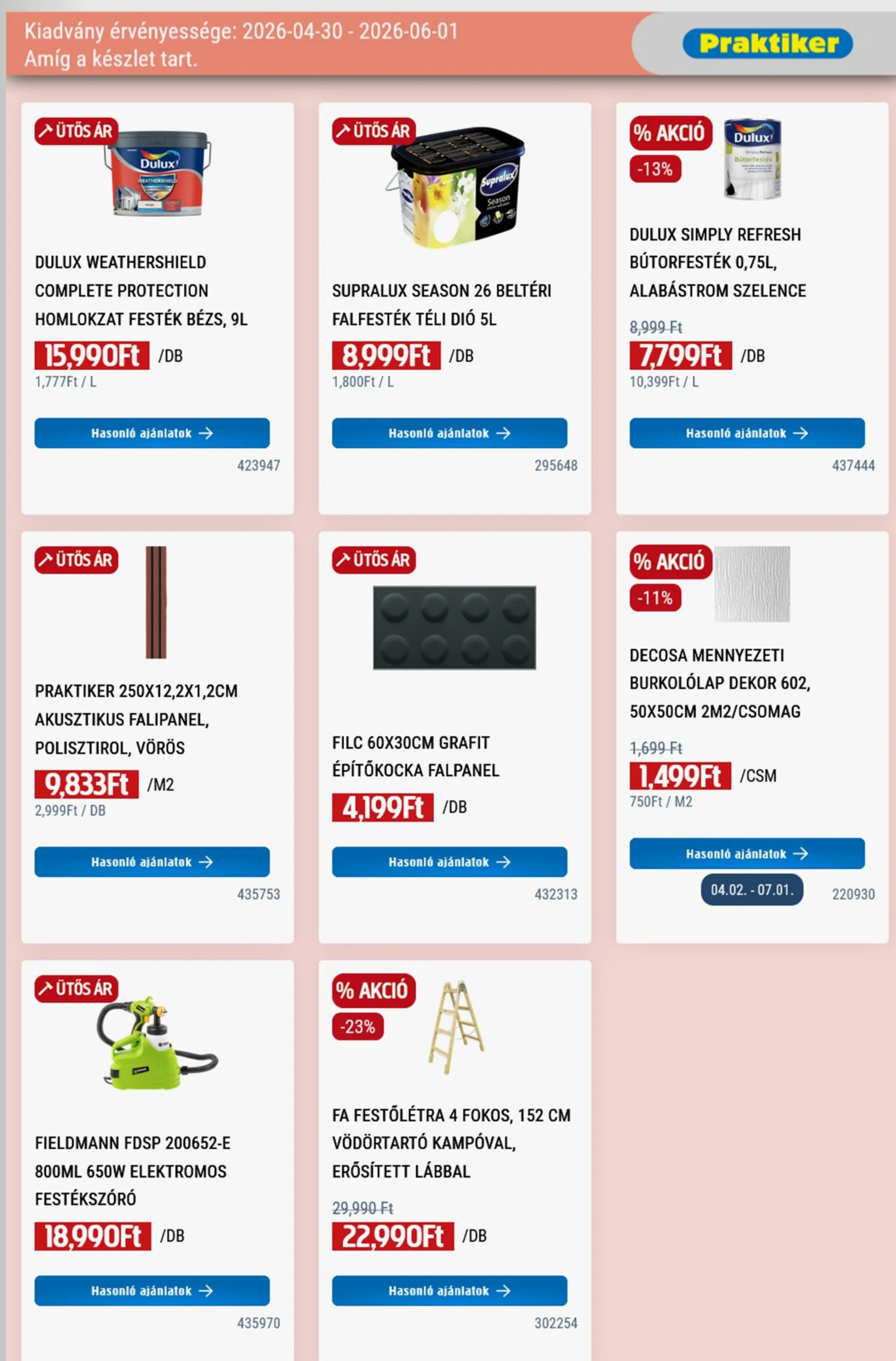 Praktiker akciós újság 04.30–06.01 – 11. oldal
