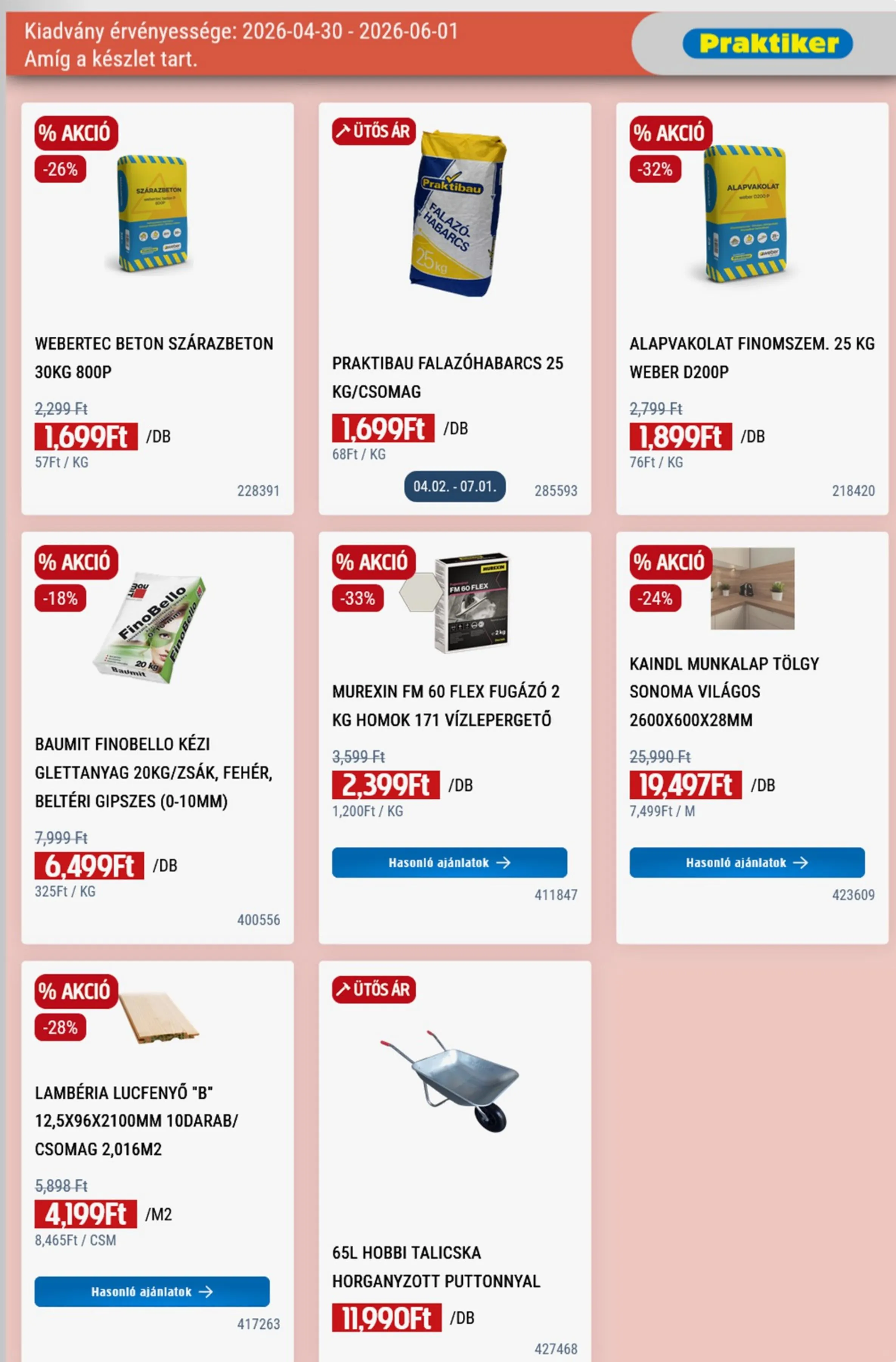 Praktiker akciós újság 04.30–06.01 – 13. oldal