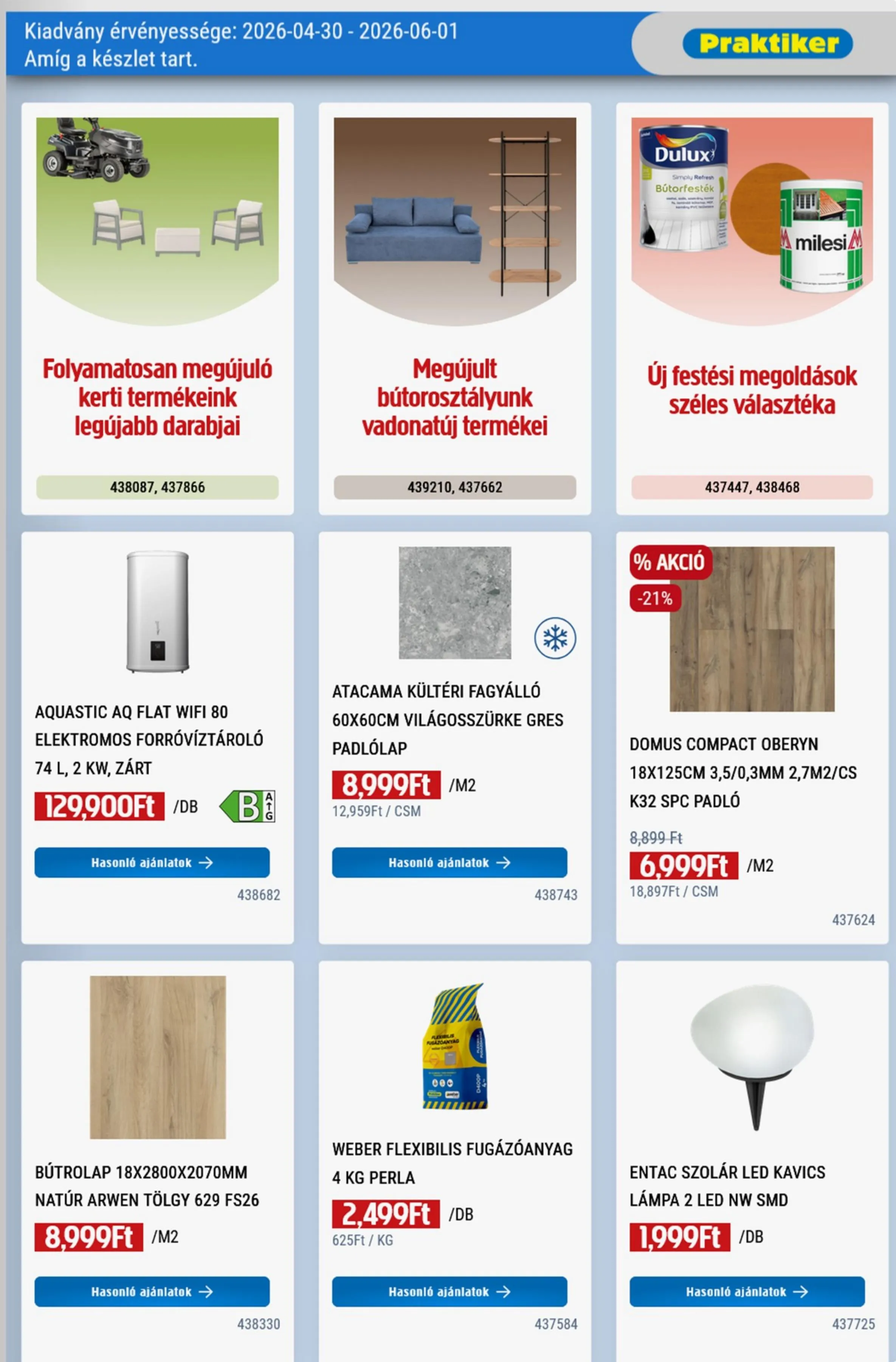 Praktiker akciós újság 04.30–06.01 – 29. oldal
