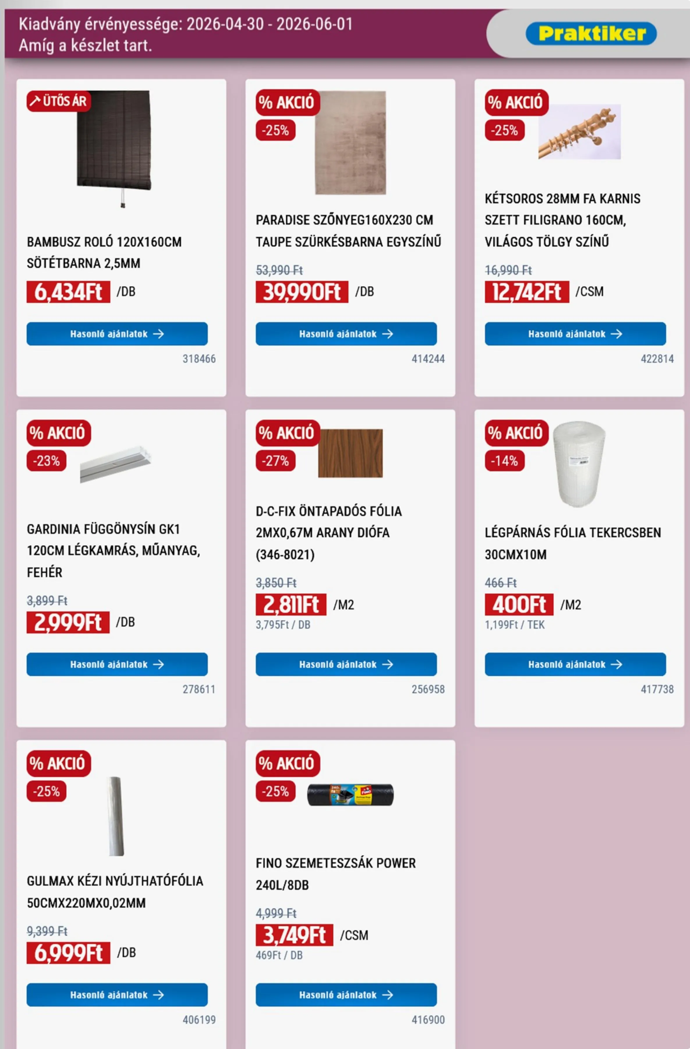Praktiker akciós újság 04.30–06.01 – 35. oldal