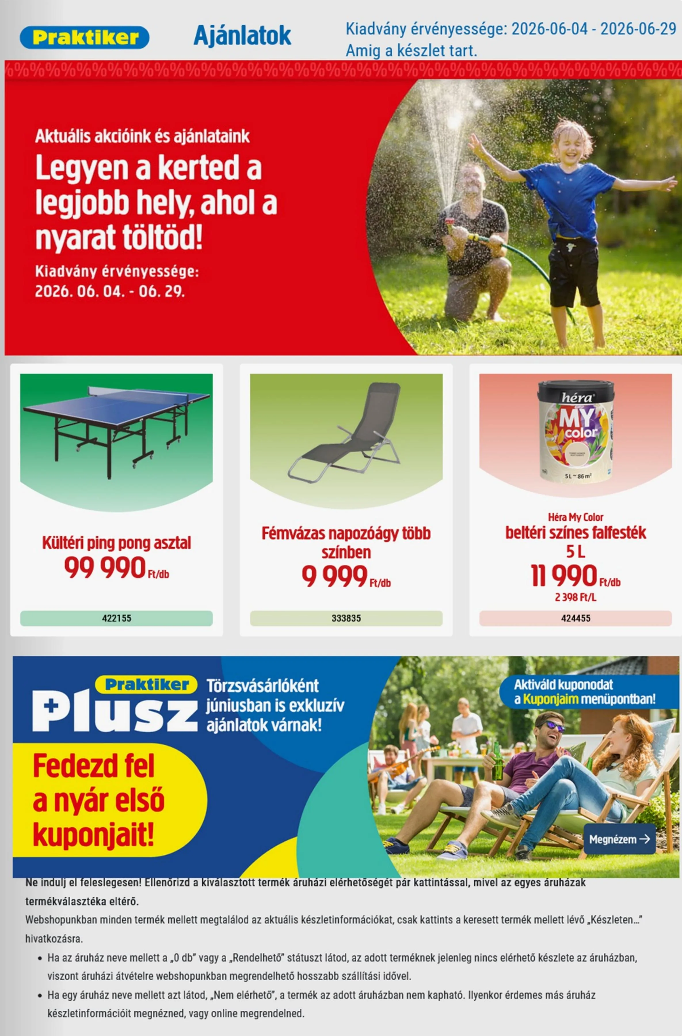 Praktiker akciós újság 06.04–06.29