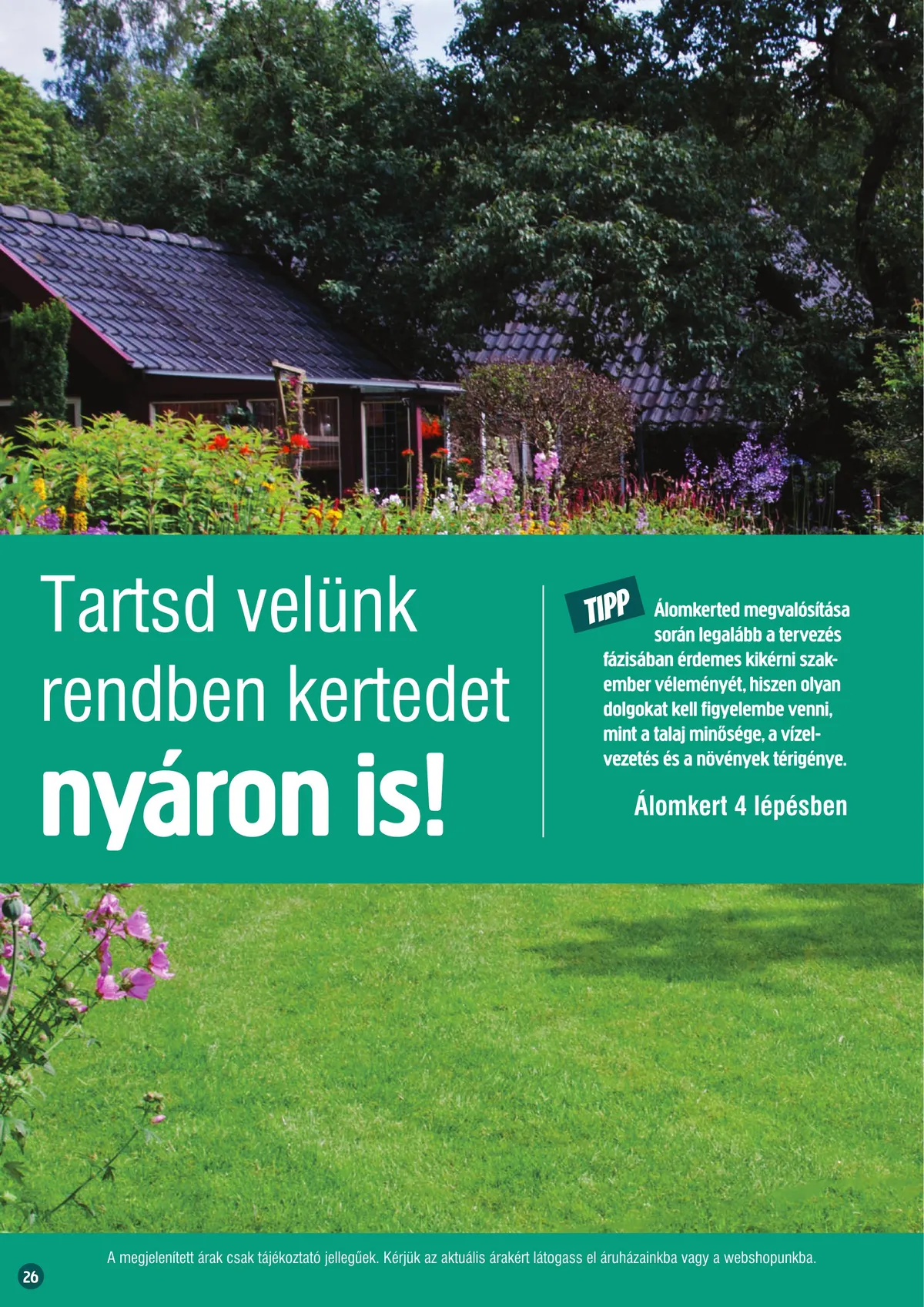 Praktiker akciós újság Kert katalógus 05.16–07.31 – 26. oldal