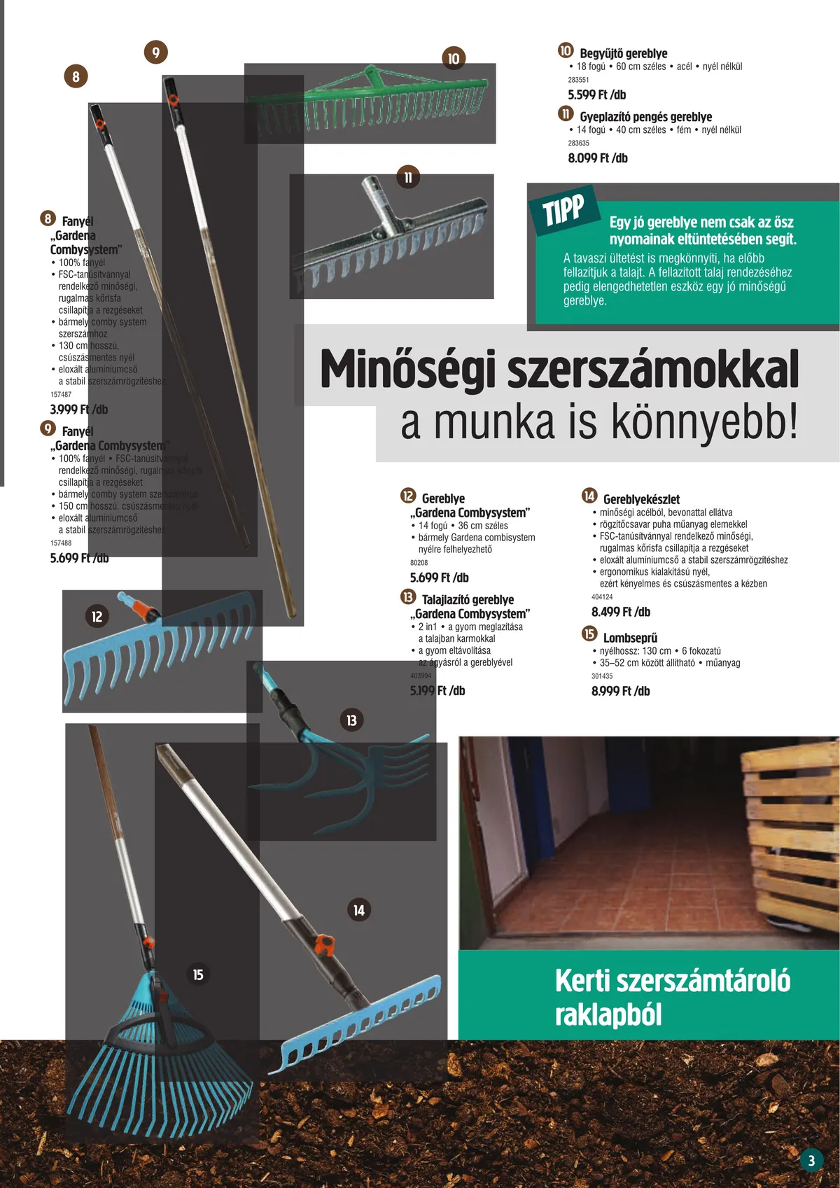 Praktiker akciós újság Kert katalógus 05.16–07.31 – 3. oldal